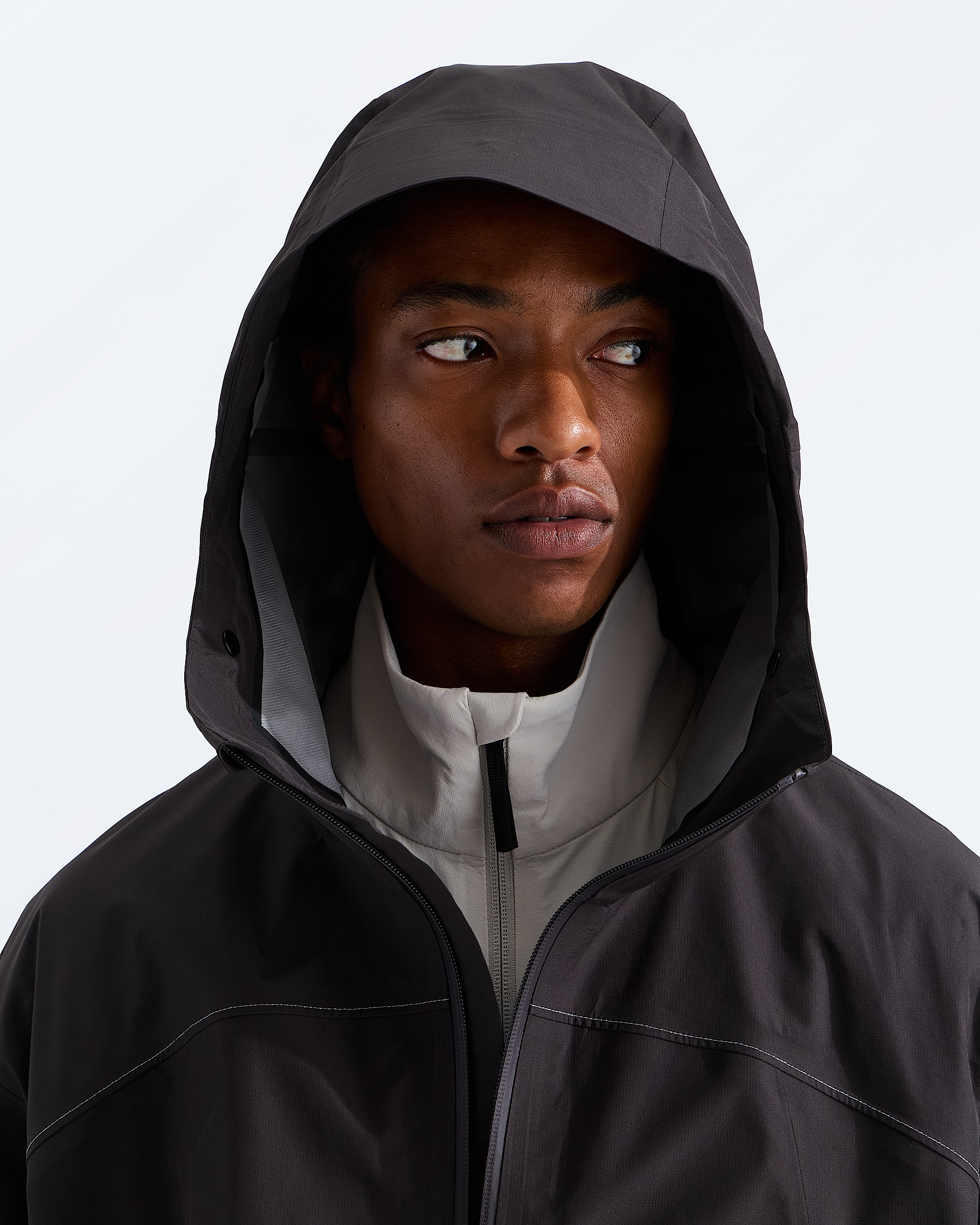 Unisex TNF GORETEX 3L Rain Parka TNF MODELHOOD2