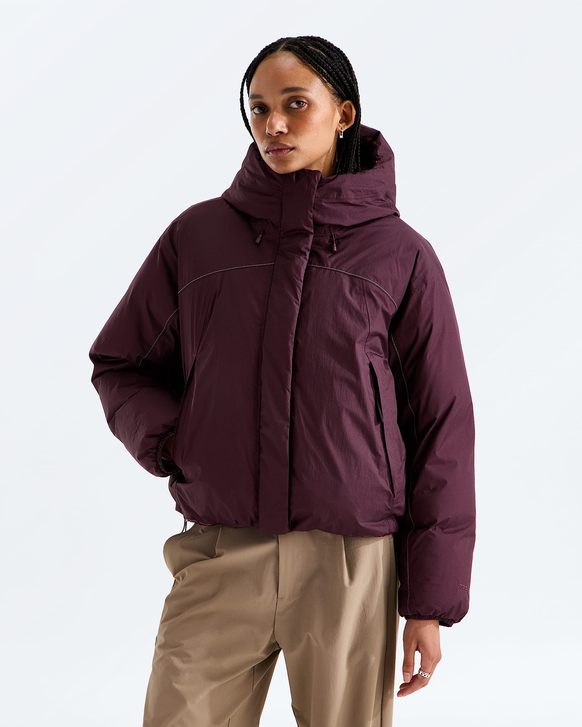Womens TNF DRYVENT Reversible Down Jacket TNF Main