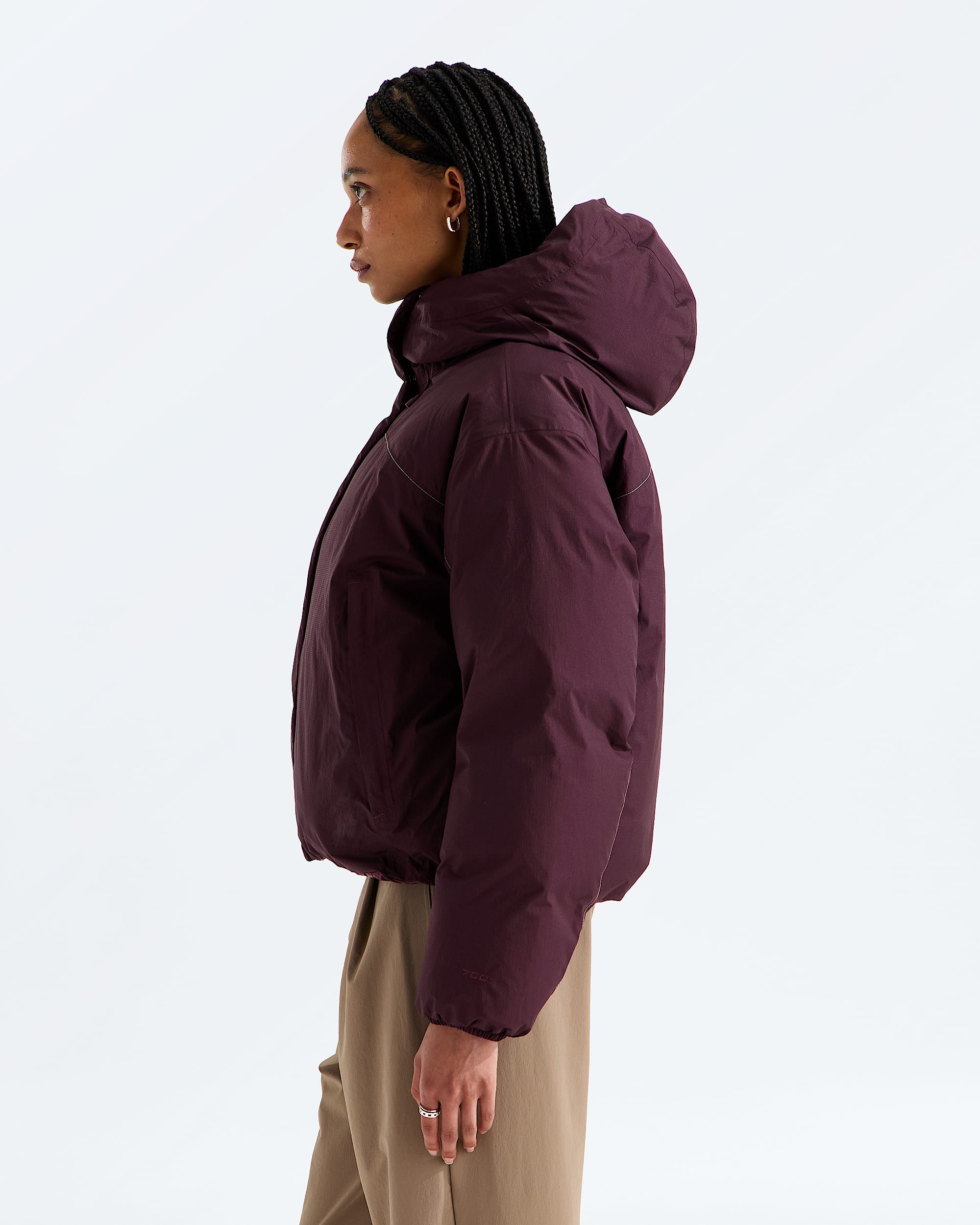 Womens TNF DRYVENT Reversible Down Jacket TNF MODEL34