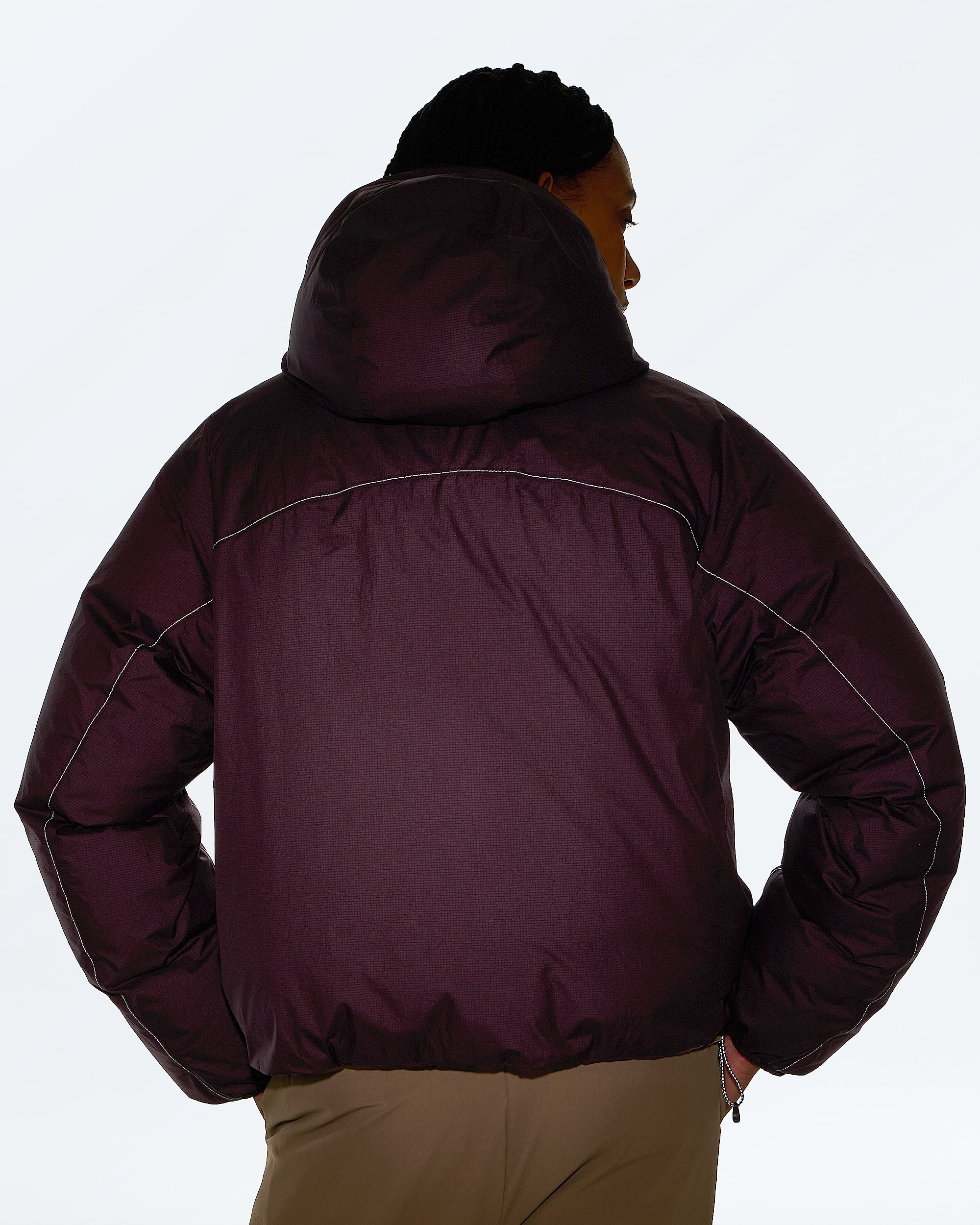 Womens TNF DRYVENT Reversible Down Jacket TNF MODELALT3