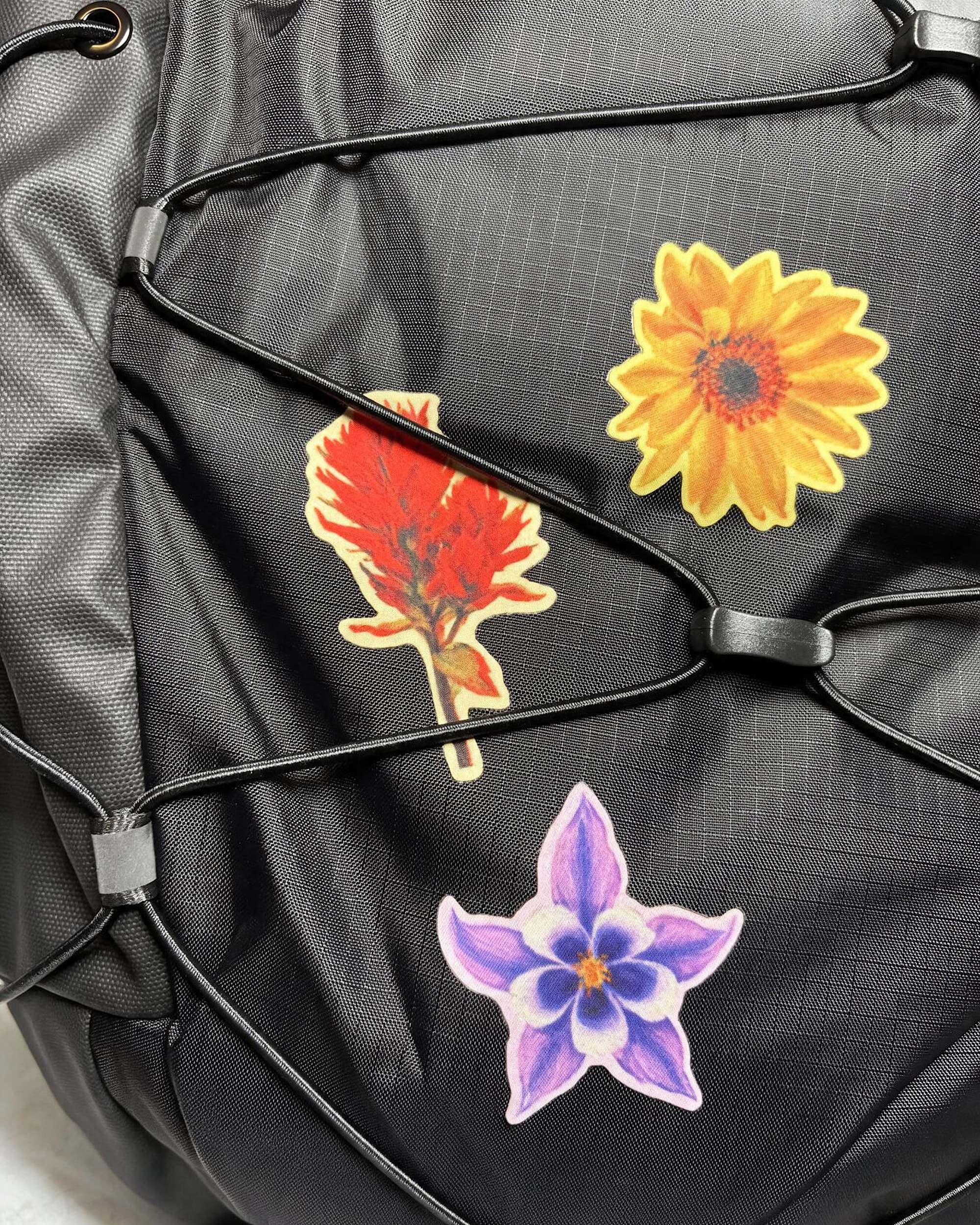 Floral Patches 3Pack TNF ALT1