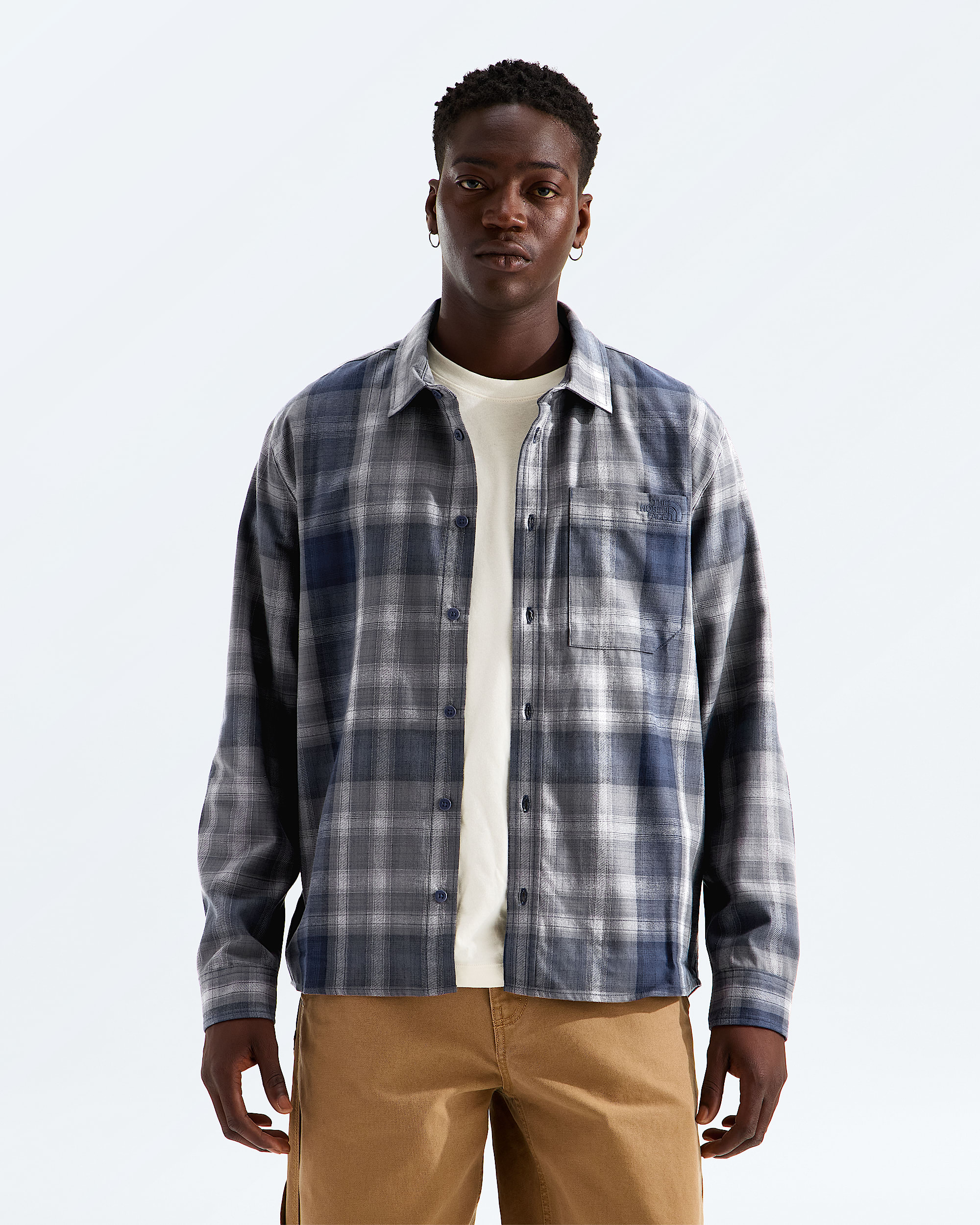Chemise  manches longues en finette Mountain Falls pour hommes TNF HERO