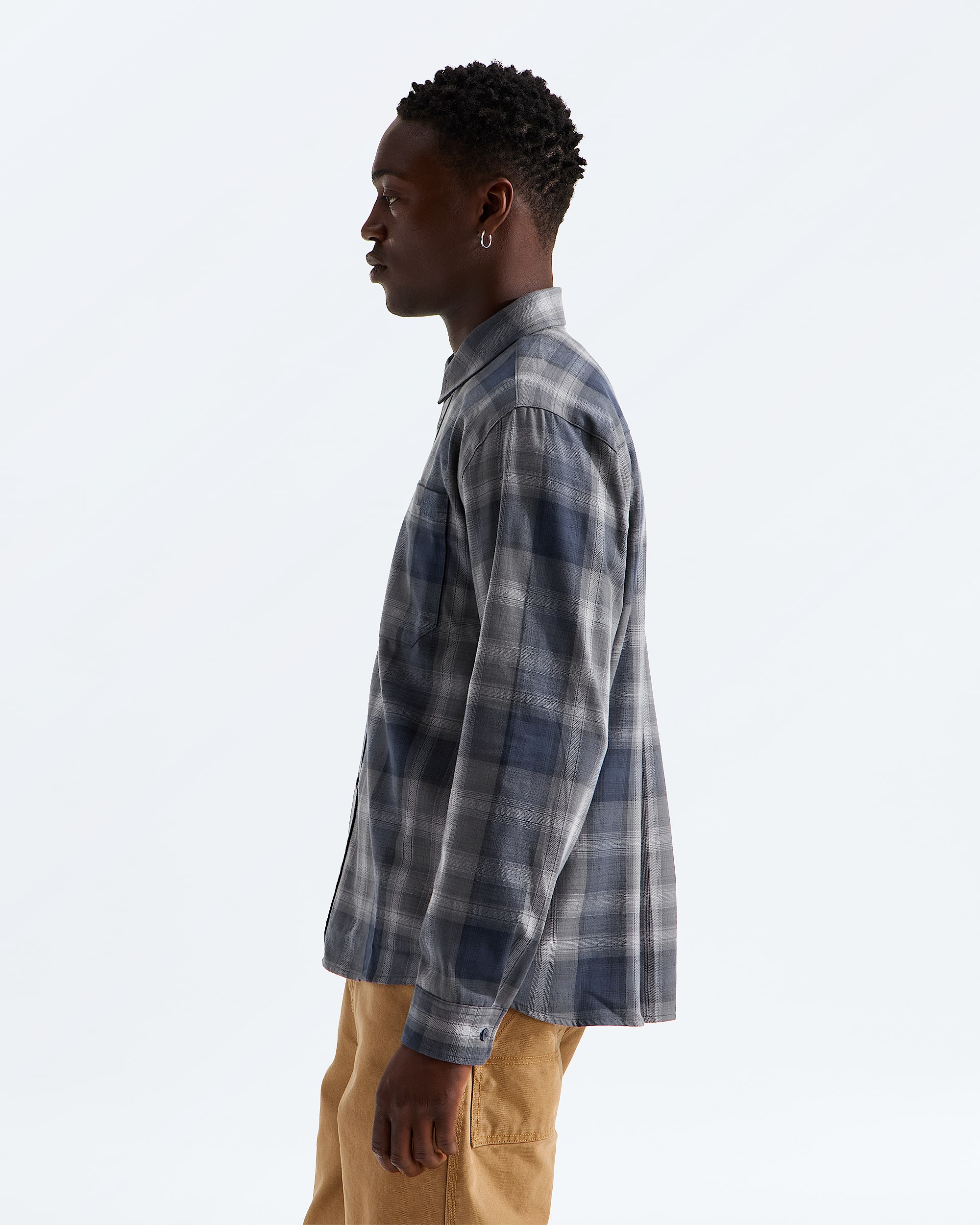 Chemise  manches longues en finette Mountain Falls pour hommes TNF MODEL34