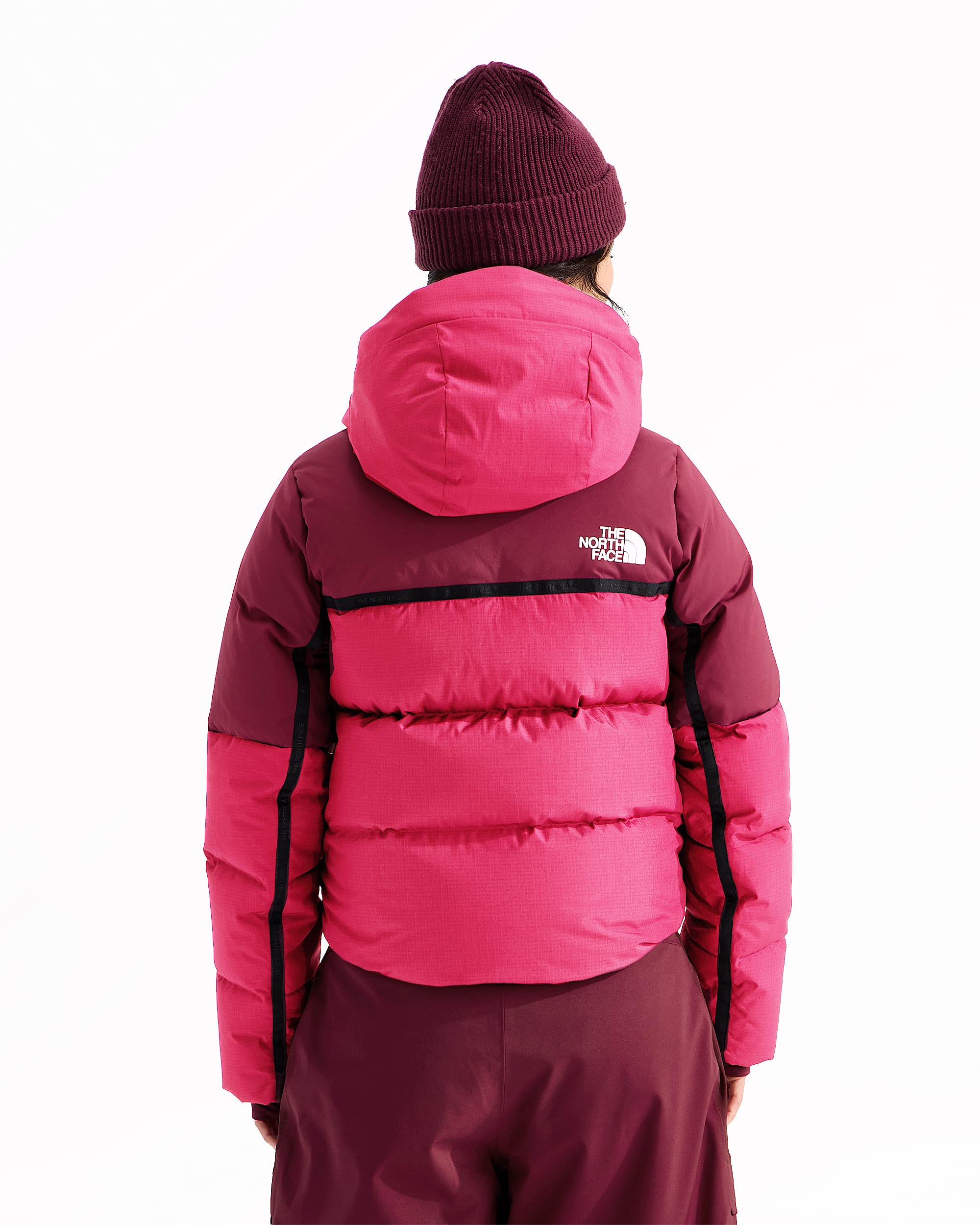 Womens Cold Spell Cropped Down Jacket TNF BACK