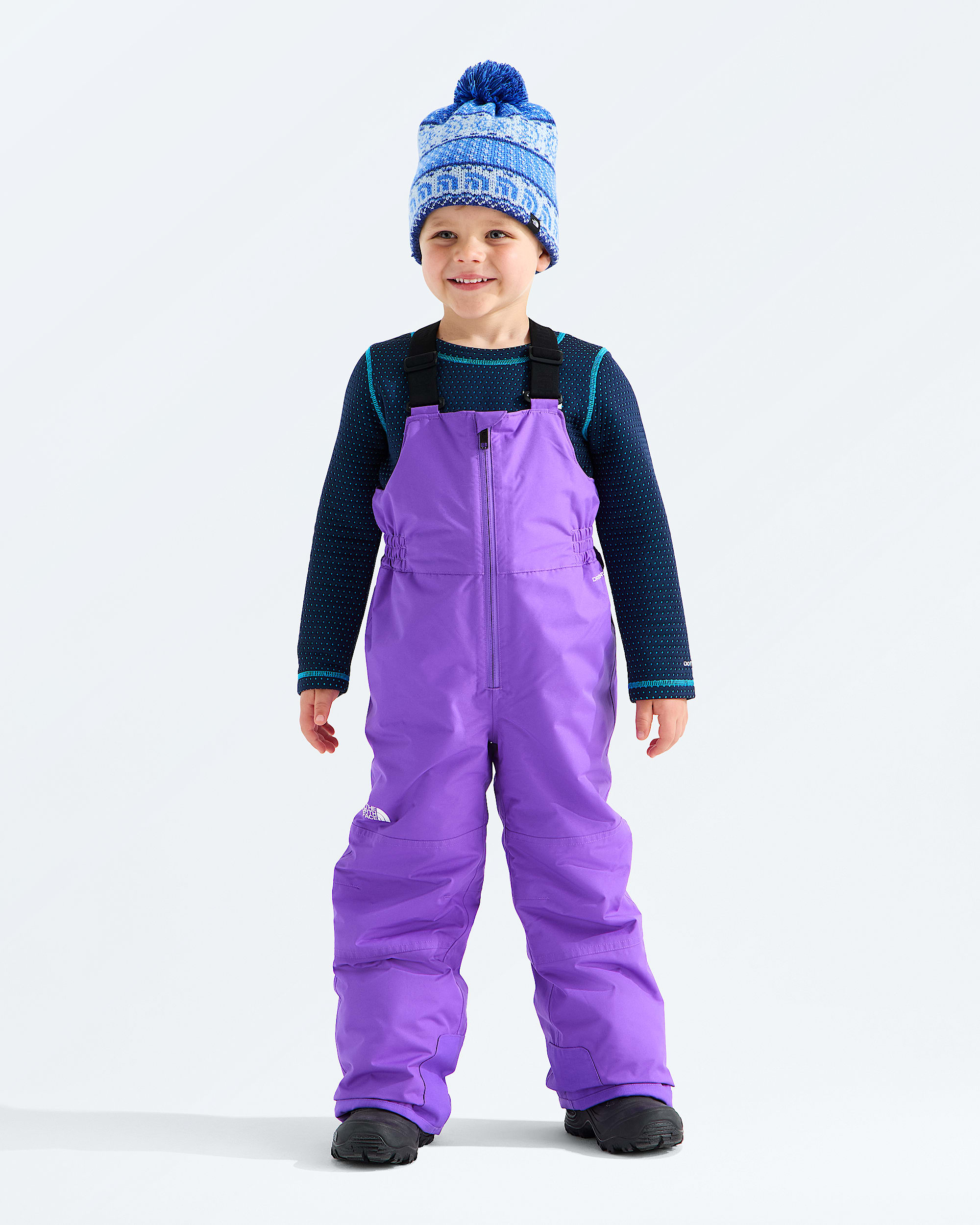 Kids Freedom Insulated Bibs TNF HERO3