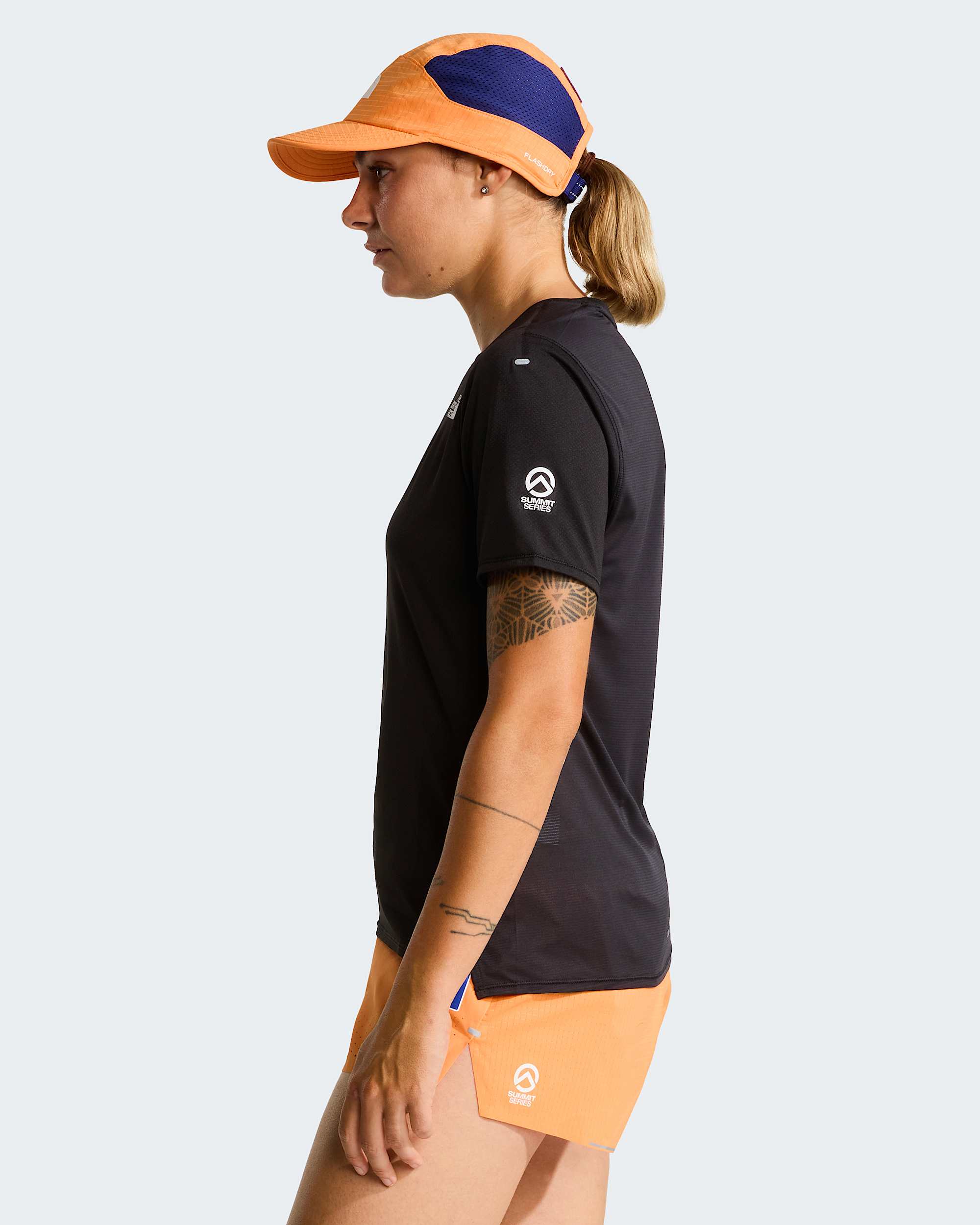 Chandail  manches courtes Summit Series High Trail pour femmes TNF MODEL34