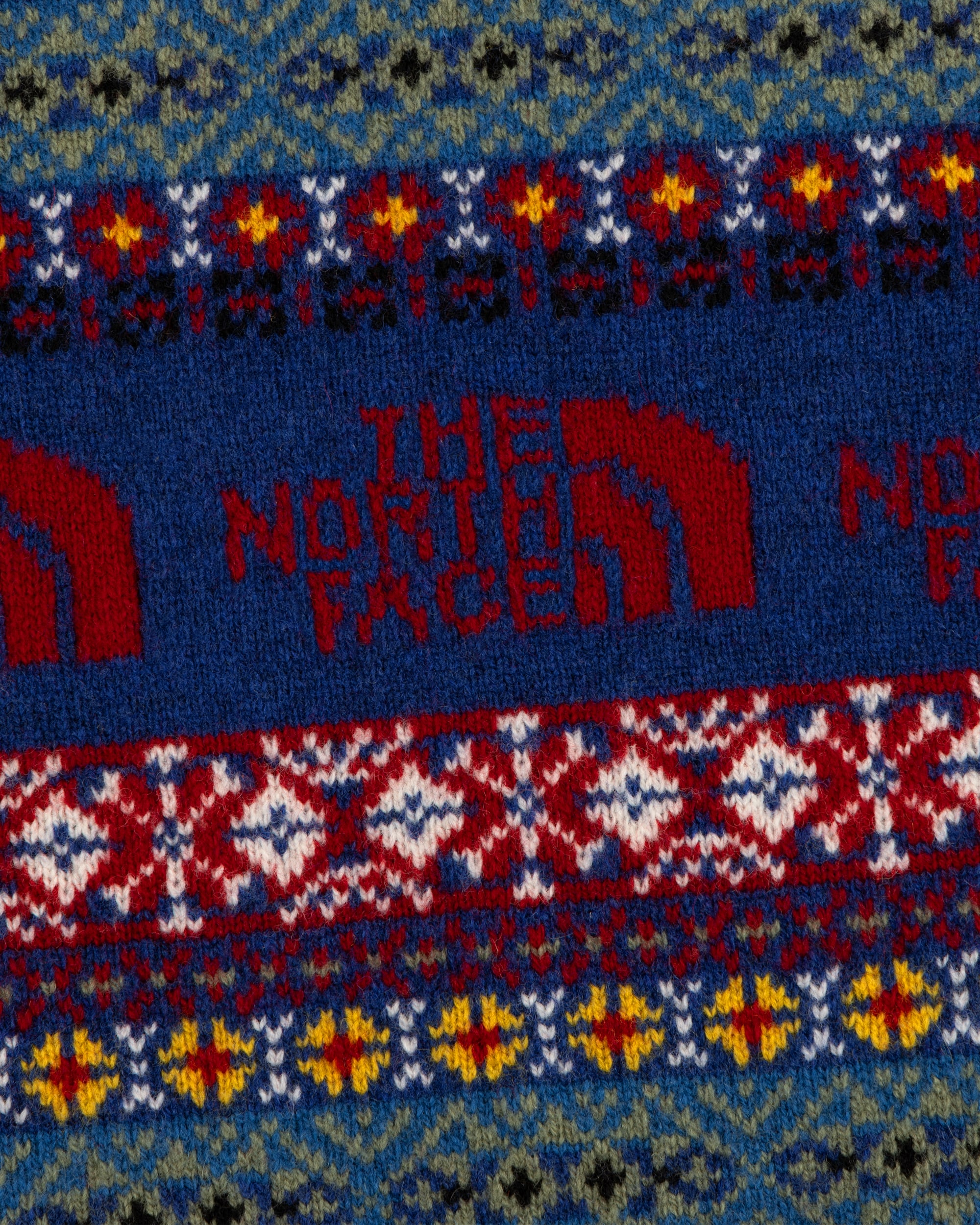 TNF X Aim Leon Dore Jacquard Sweater TNF ALT3