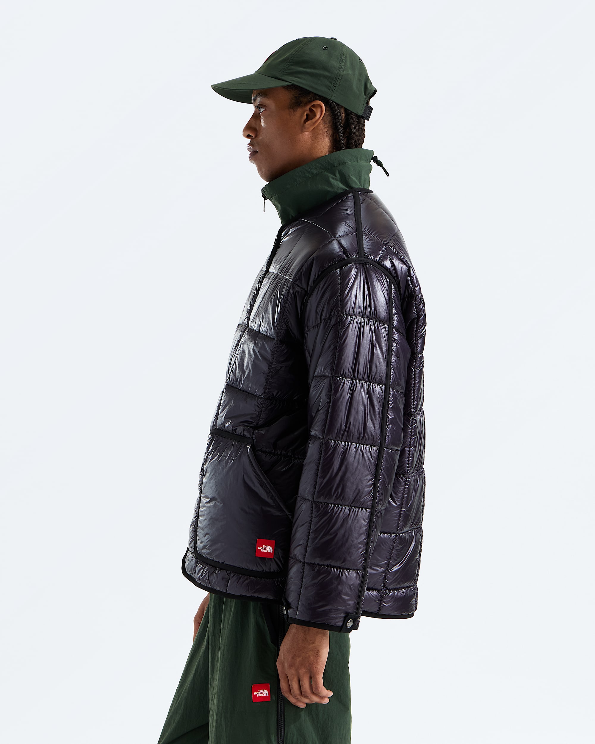 Unisex TNF Red Box Liner Jacket TNF MODEL34