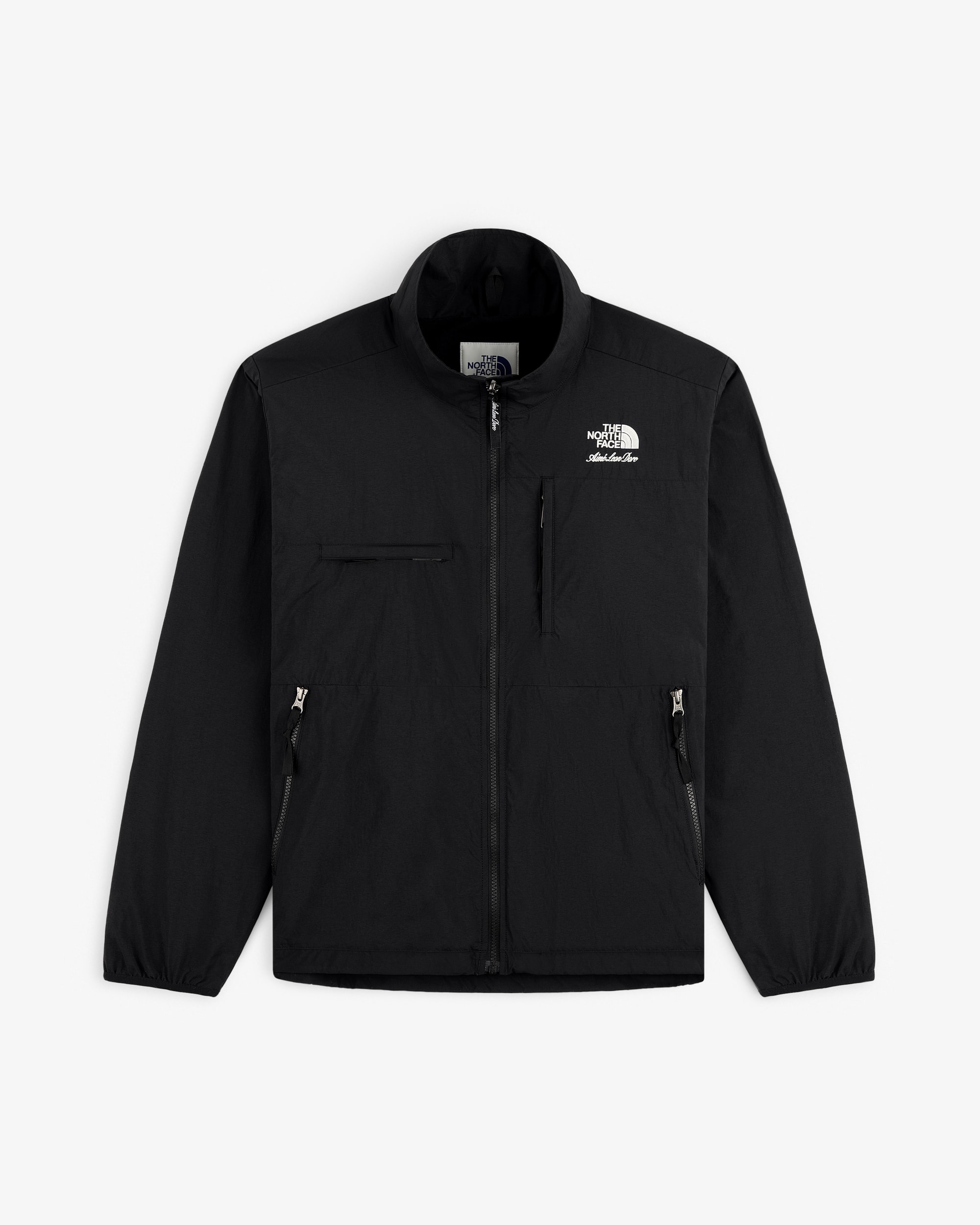 TNF X Aim Leon Dore Nylon Denali Jacket TNF HERO