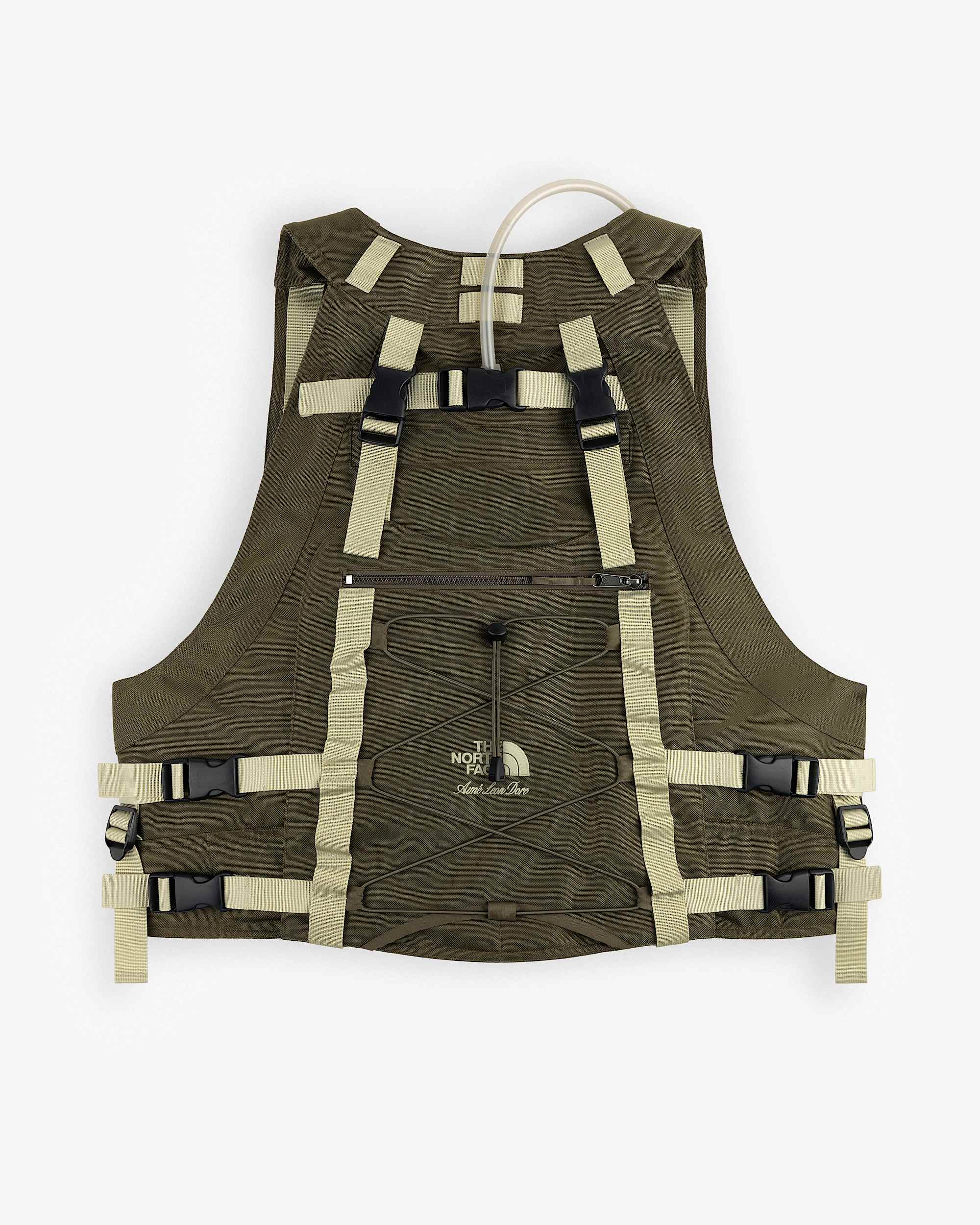 TNF X Aim Leon Dore Ballistic Tech Vest TNF BACK