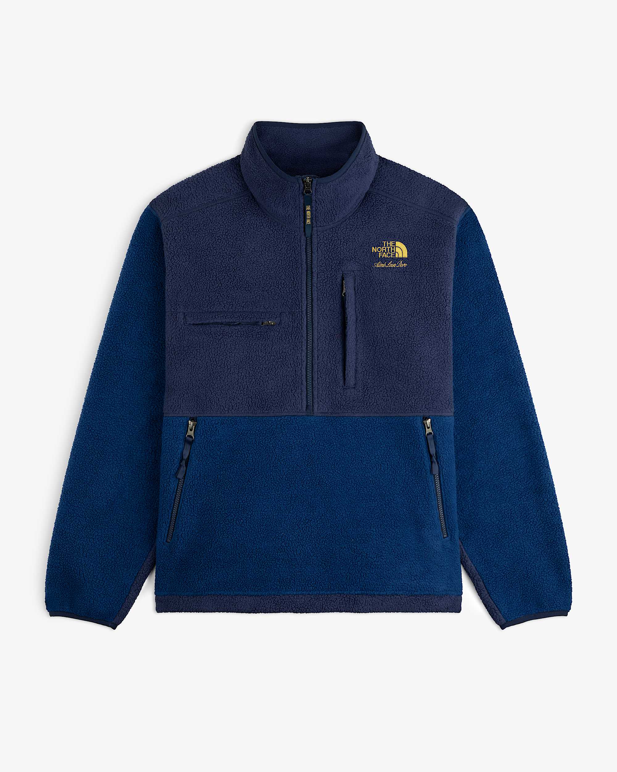 TNF X Aim Leon Dore 95 Denali HalfZip Fleece Pullover TNF Main