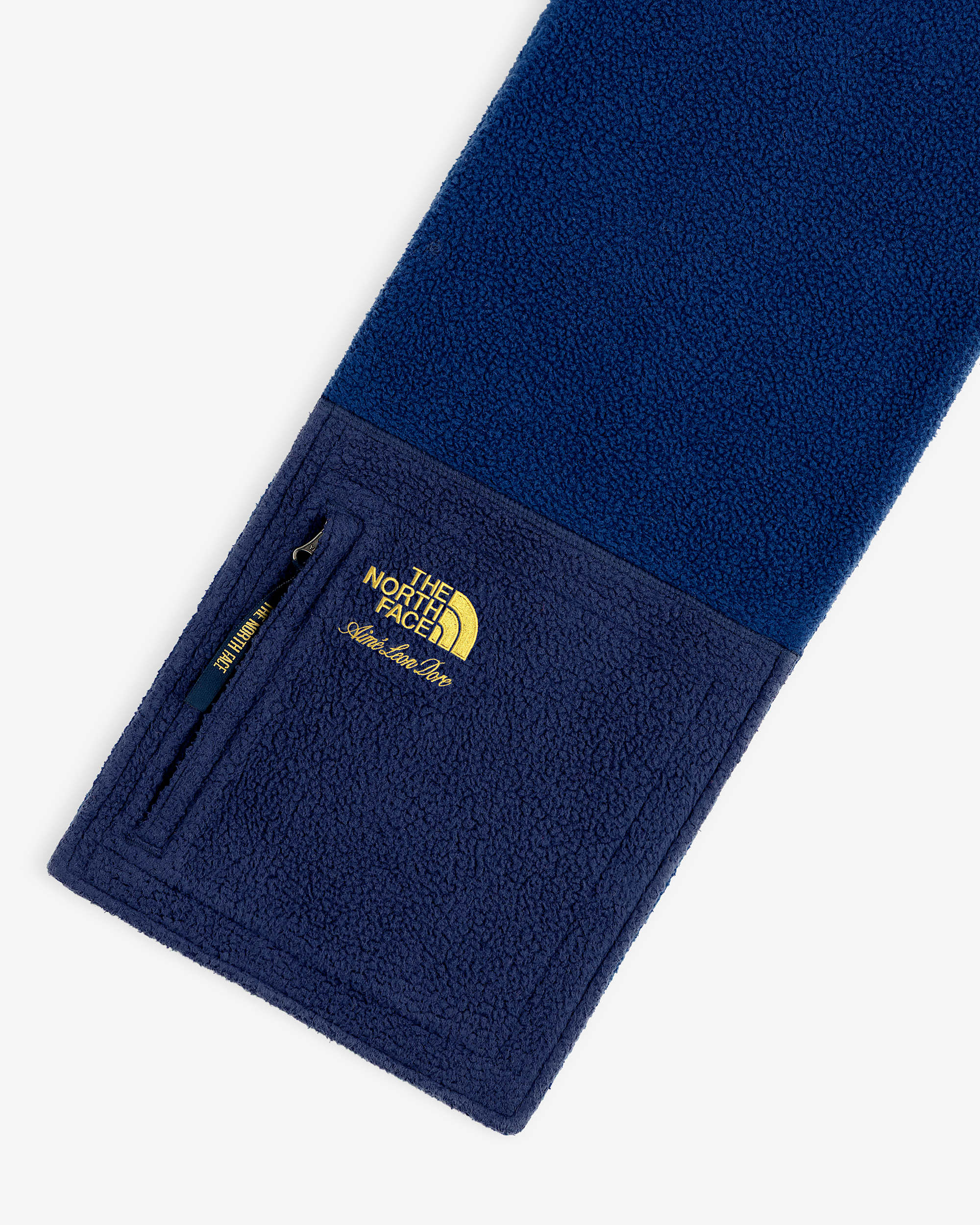 TNF X Aim Leon Dore Denali Fleece Scarf TNF ALT1