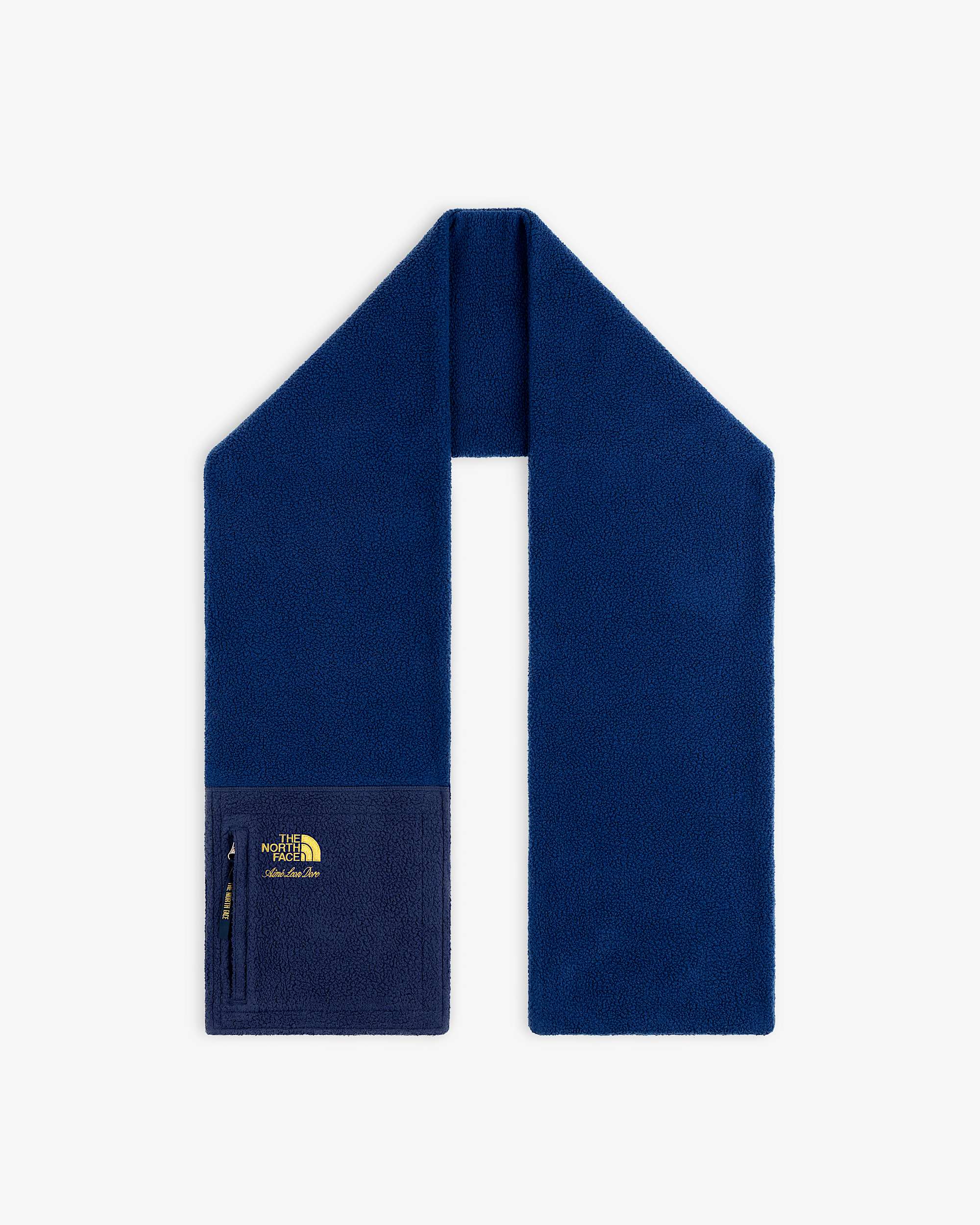 TNF X Aim Leon Dore Denali Fleece Scarf TNF HERO