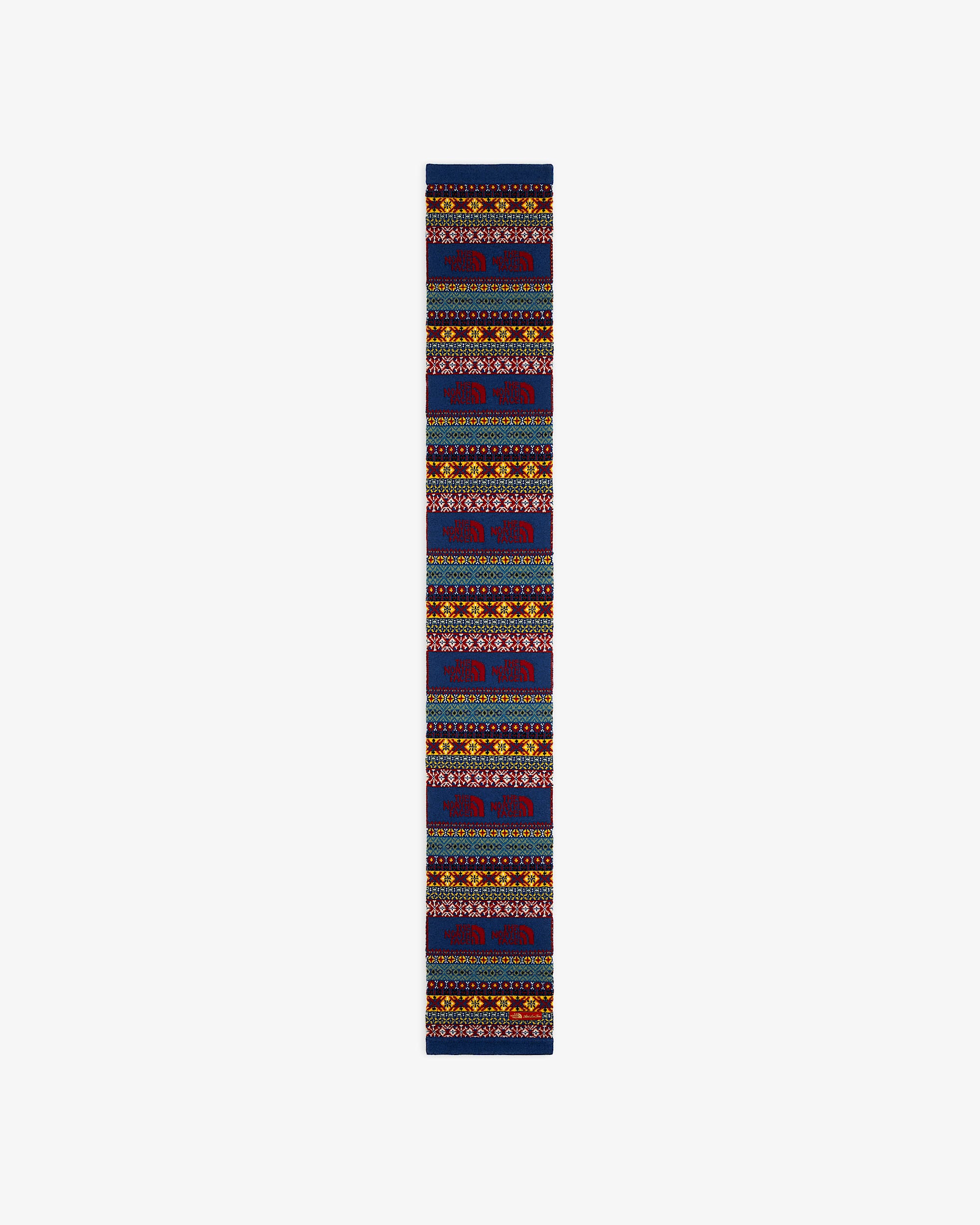 TNF X Aim Leon Dore Jacquard Scarf TNF ALT2