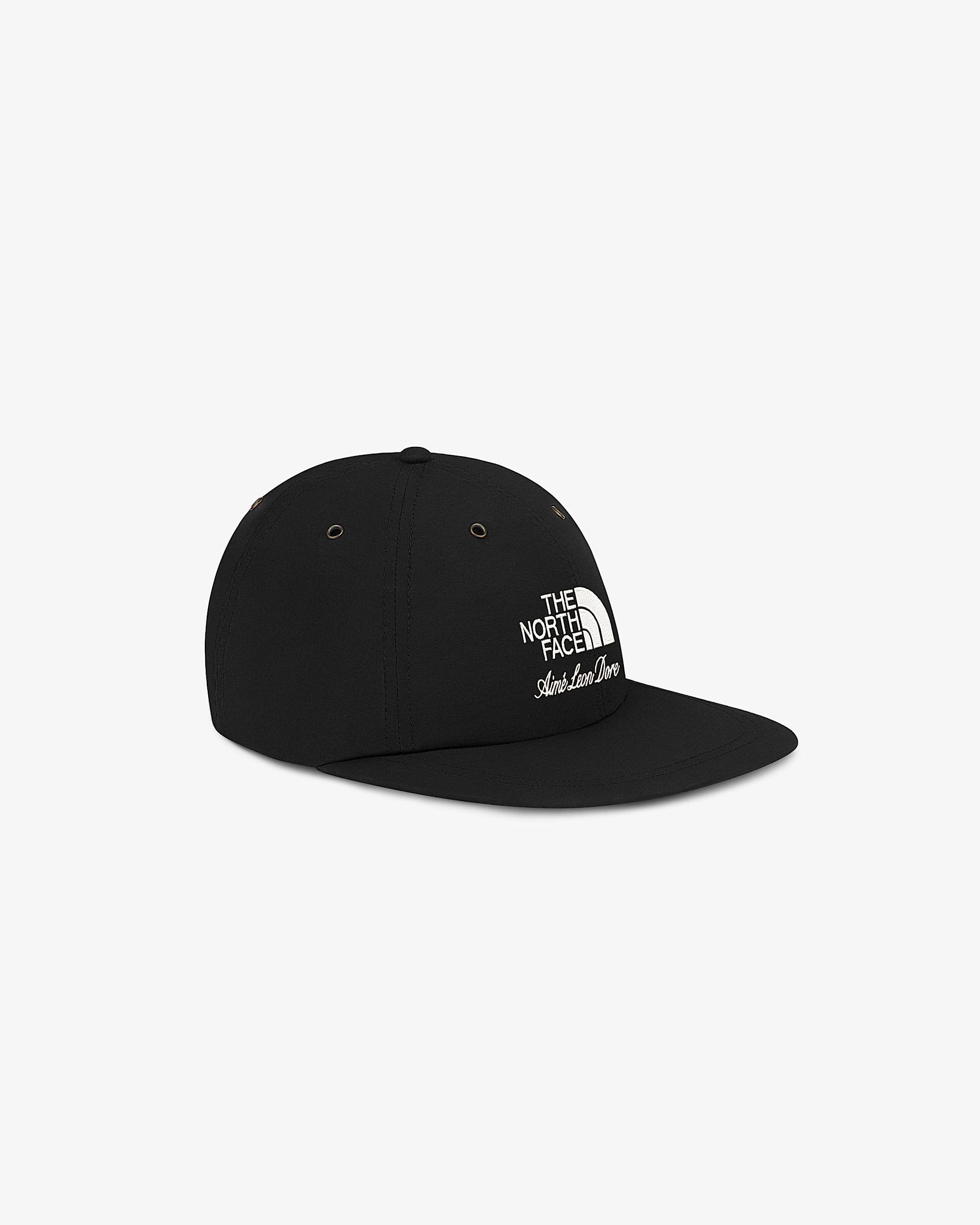 TNF X Aim Leon Dore Crinkled Nylon Hat TNF ALT1