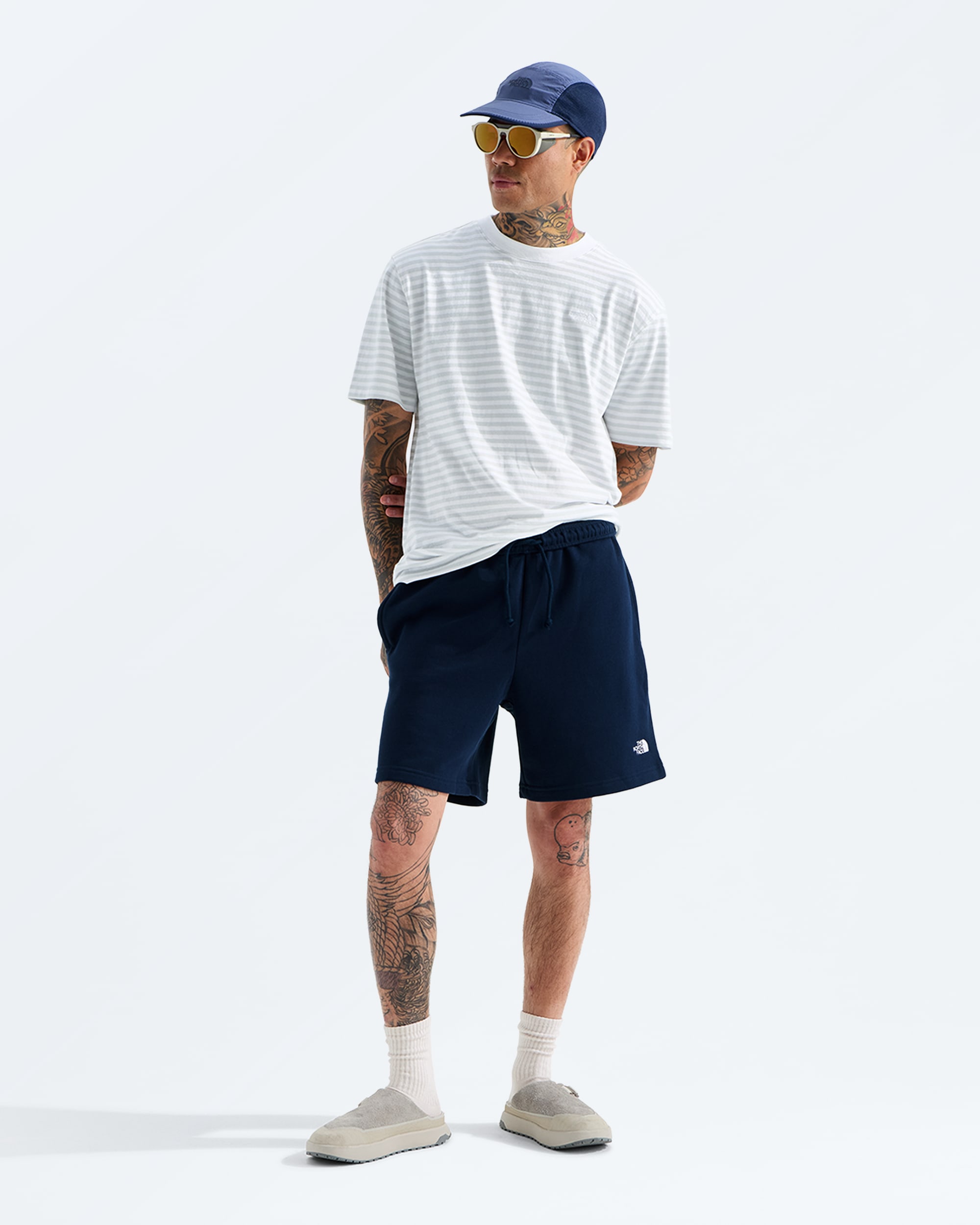 Mens Evolution Simple Dome Regular Shorts TNF HERO2