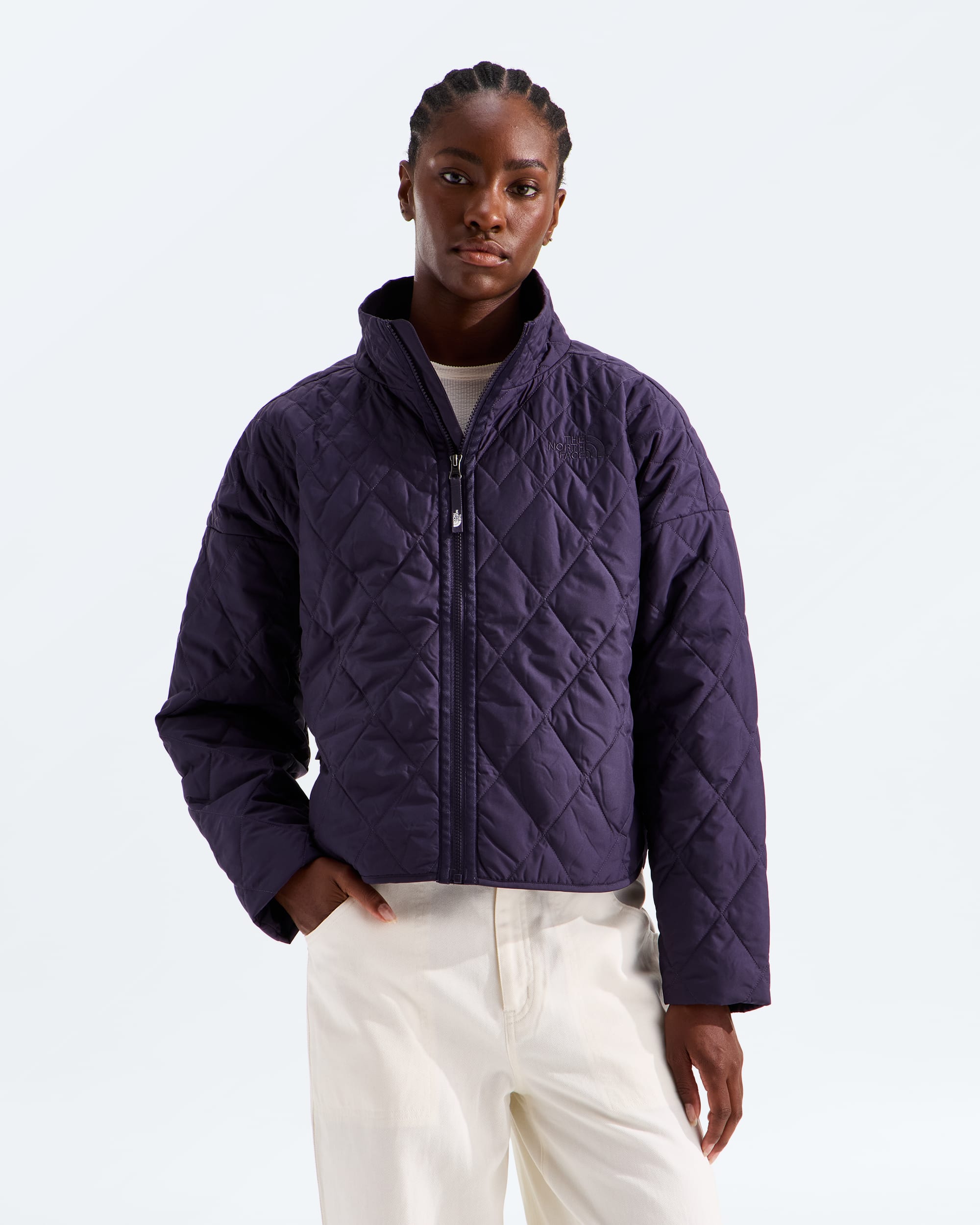 Womens Diamond Peak Insulated Jacket TNF Main