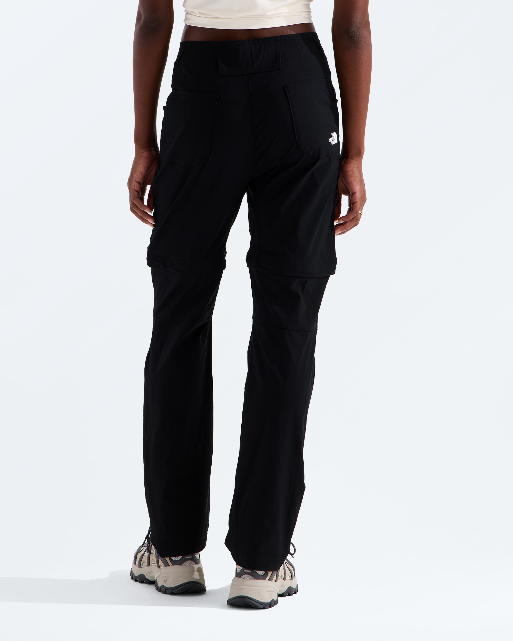 Womens Exploration Regular Straight Convertible Pant TNF BACK
