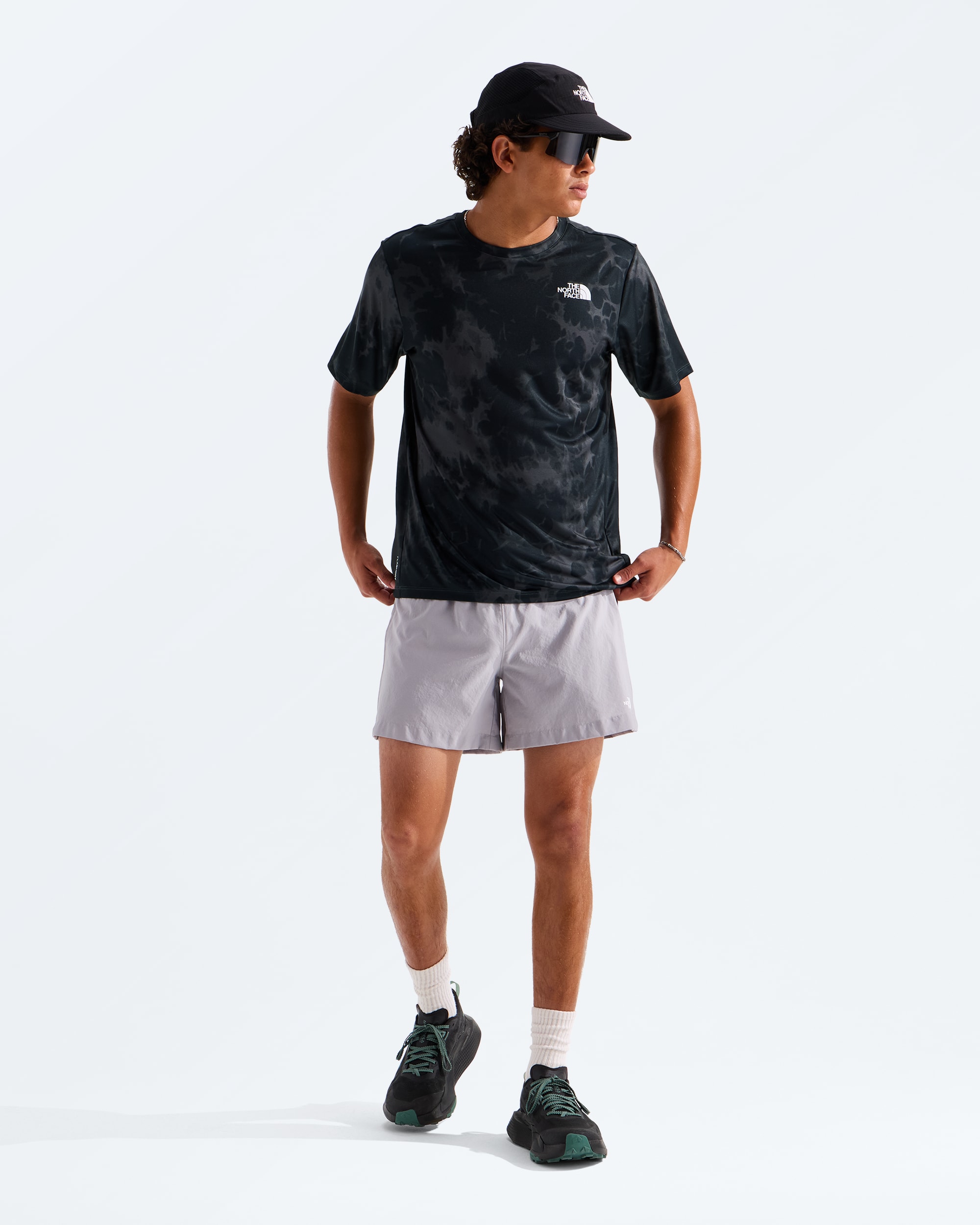 Mens 247 ShortSleeve Tee RegPrint TNF HERO2
