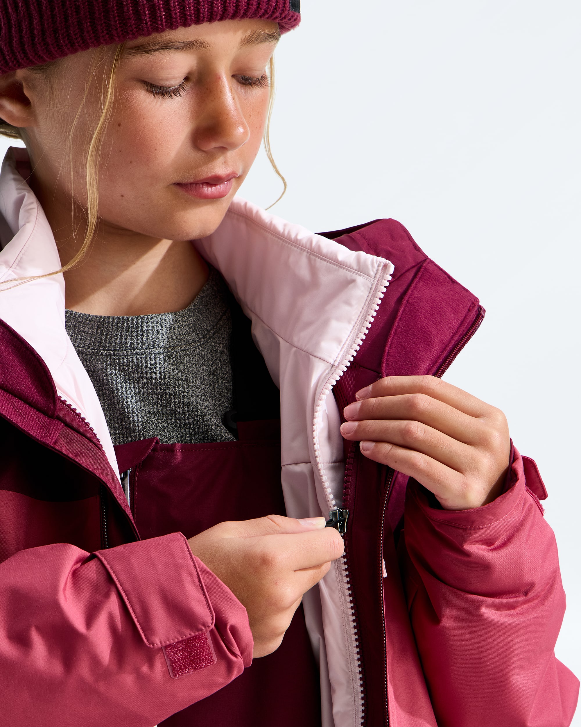 Boys  Girls Freedom Triclimate 3N1 TNF MODELCLOSE3