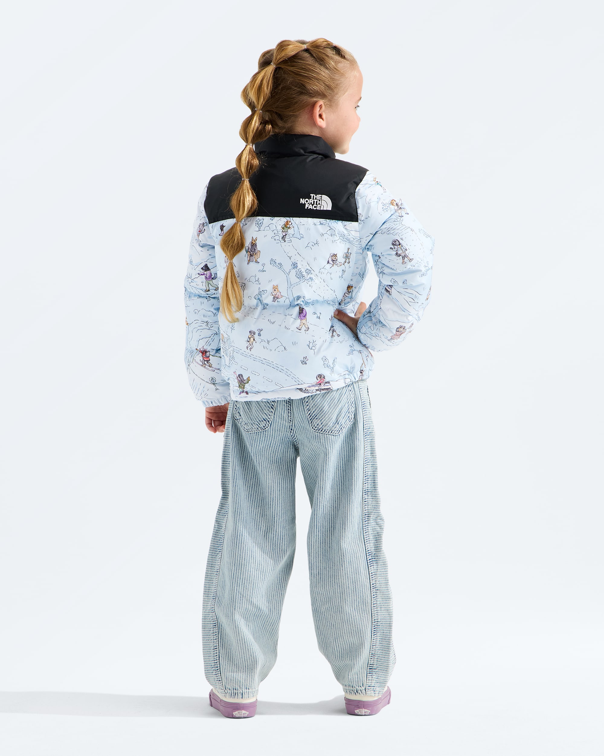 Kids' 1996 Retro Nuptse Jacket—Print | The North Face