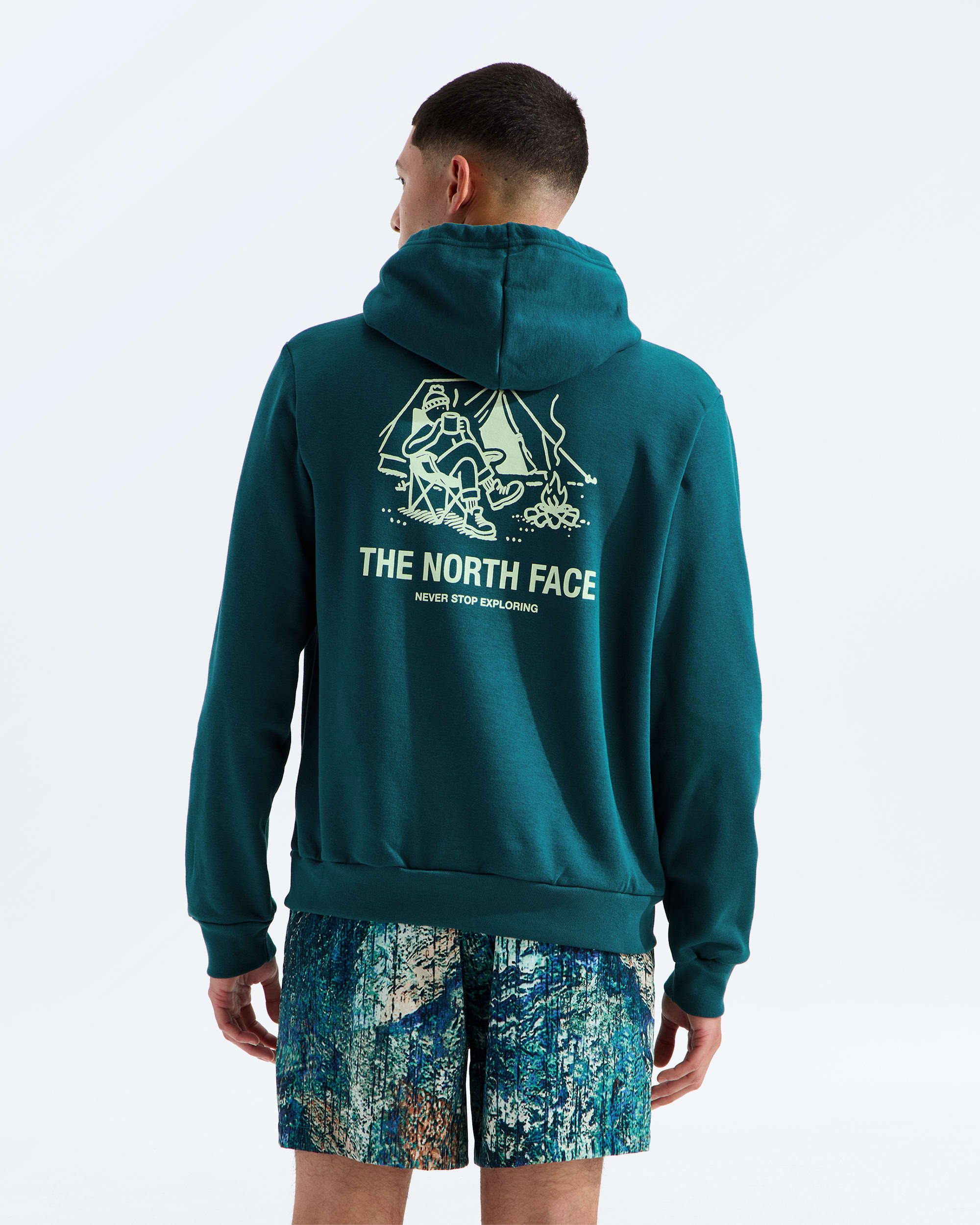 Mens Campfire Regular Hoodie TNF Main