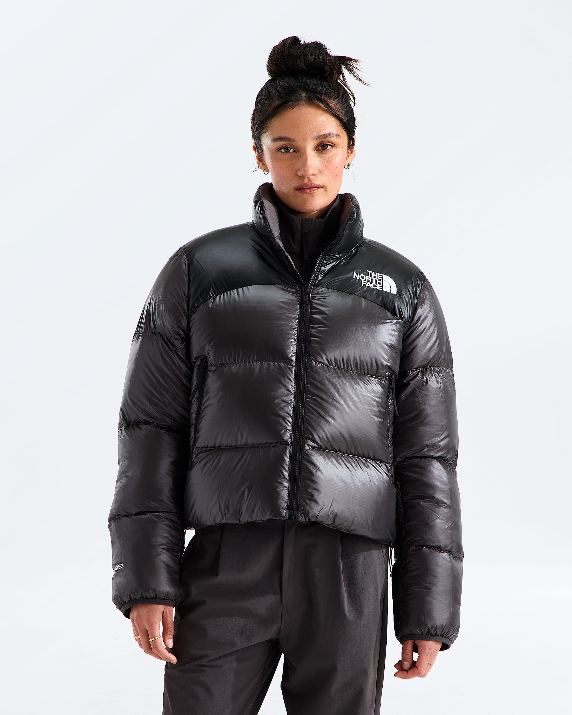 Womens Pertex Nuptse Reversible Jacket TNF HEROREV
