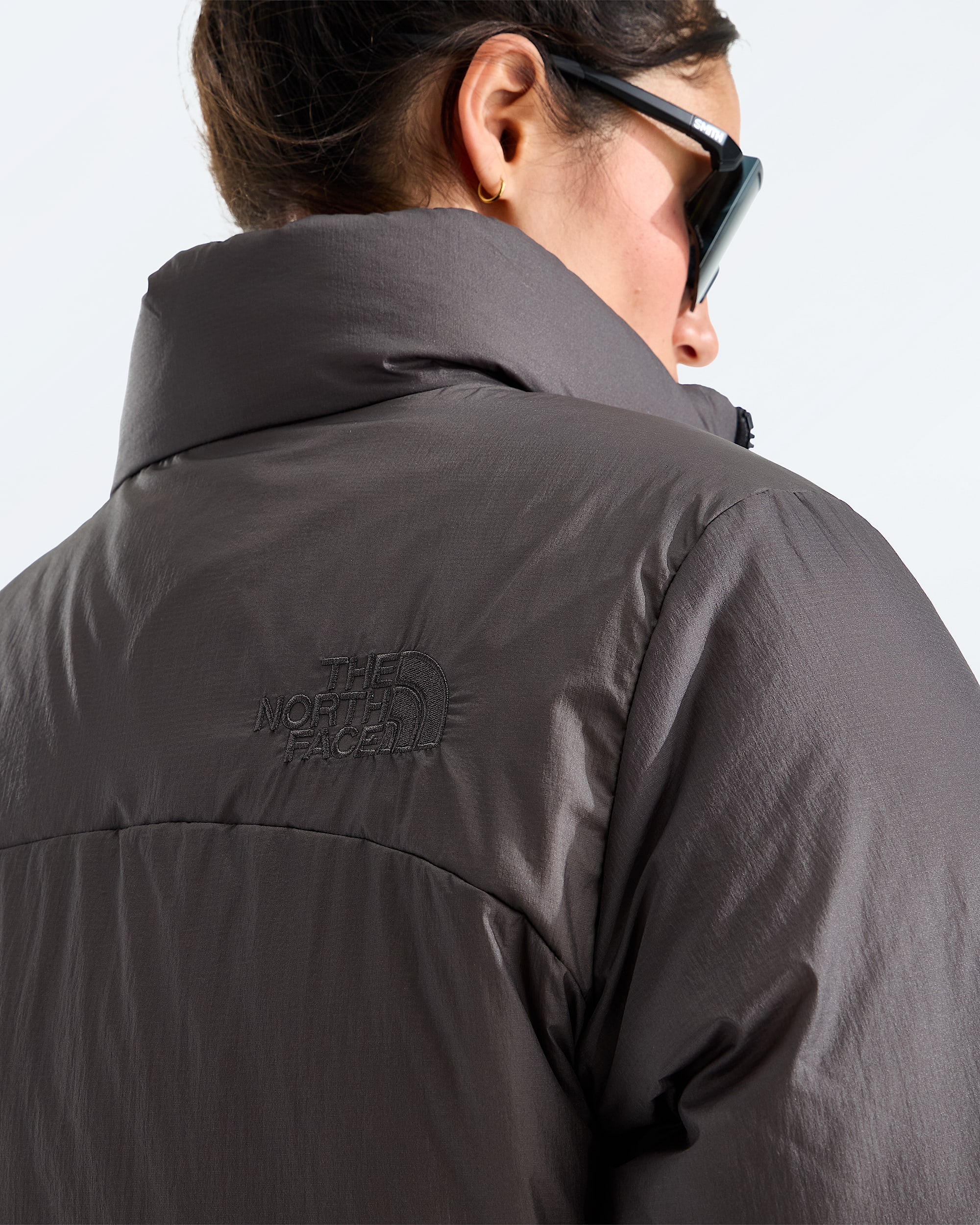 Womens Pertex Nuptse Reversible Jacket TNF MODELCLOSE1