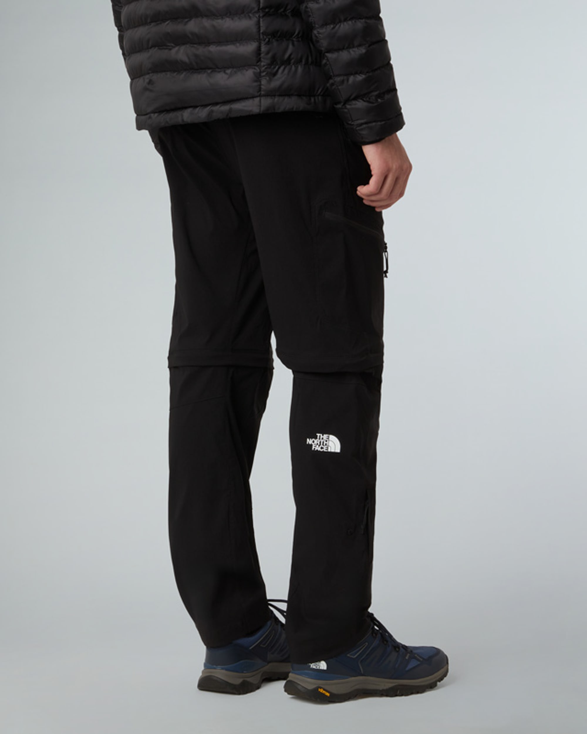 Mens Exploration Regular Tapered Convertible Pant TNF ALT3