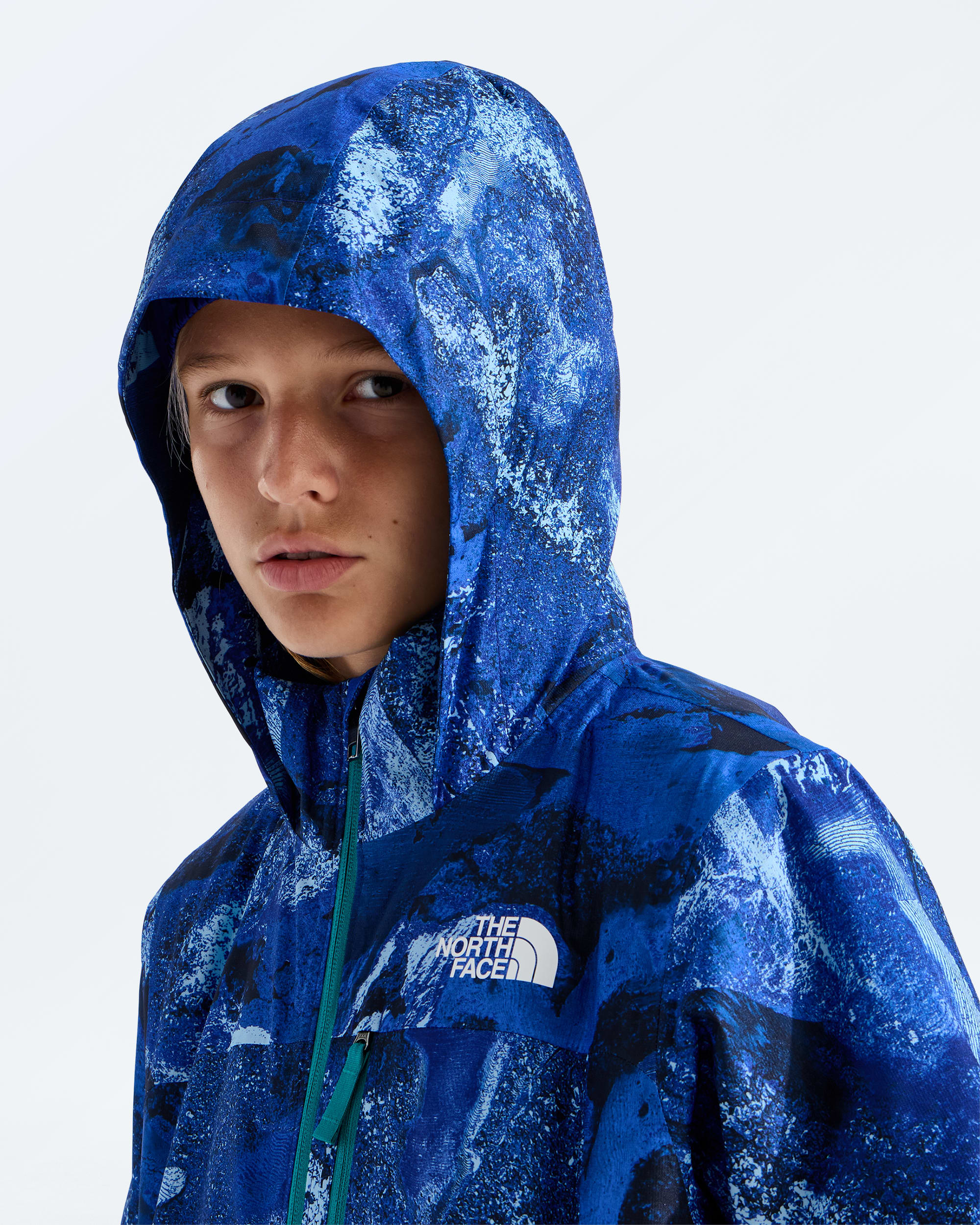 Boys Freedom Insulated JacketPrint TNF MODELHOOD2
