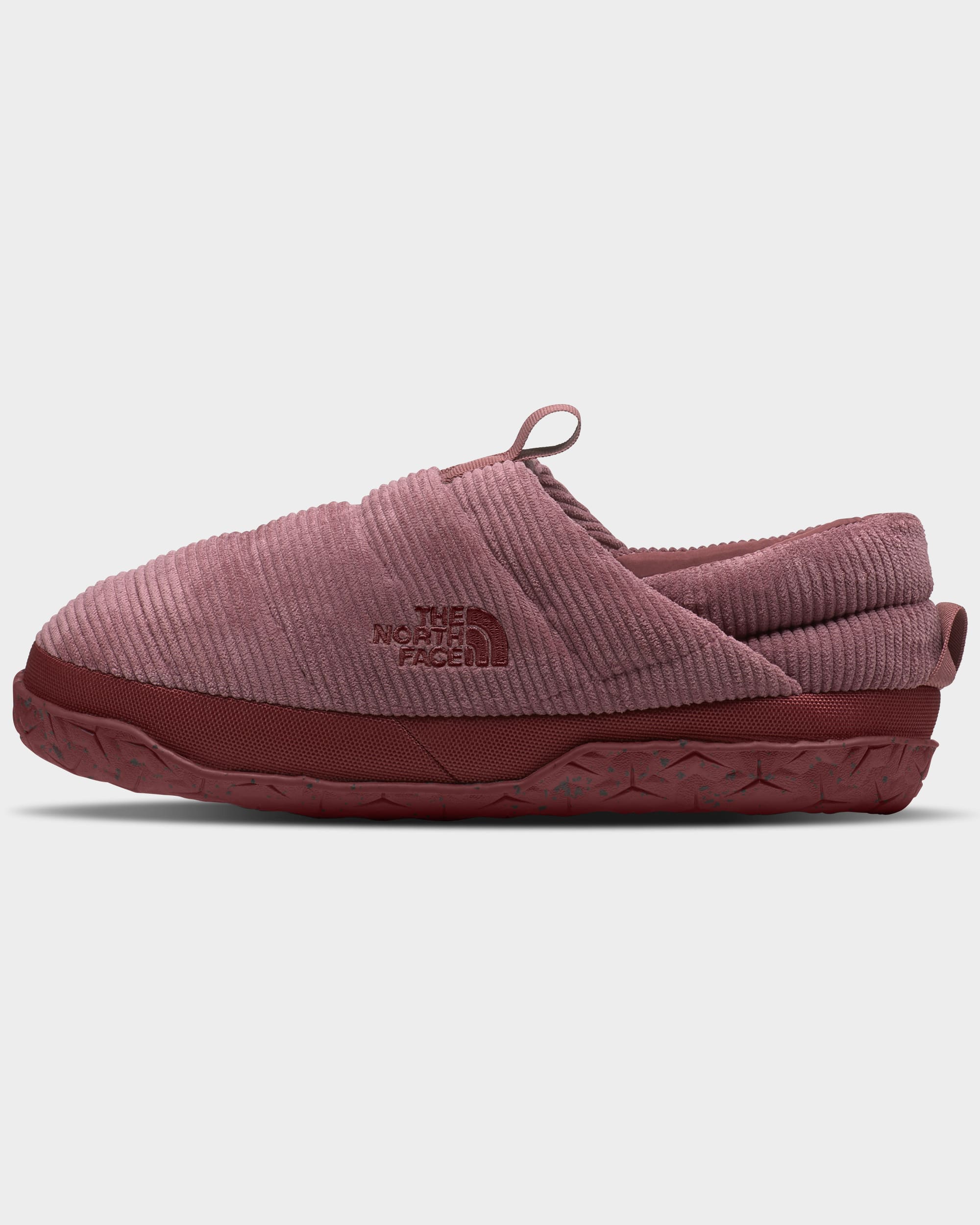 Womens Nuptse Mules Corduroy TNF HERO