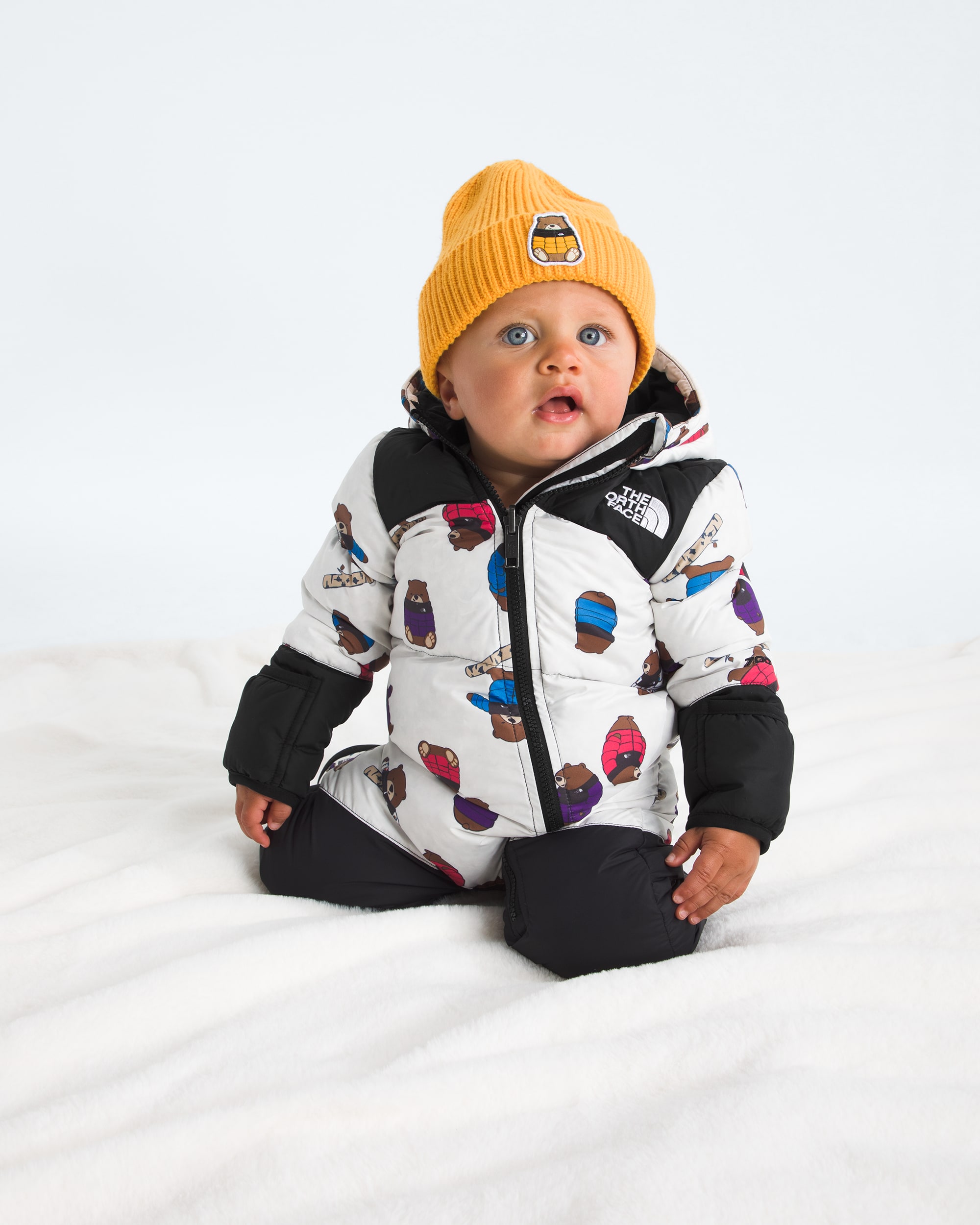 Baby 1996 Retro Nuptse One-Piece—Print | The North Face