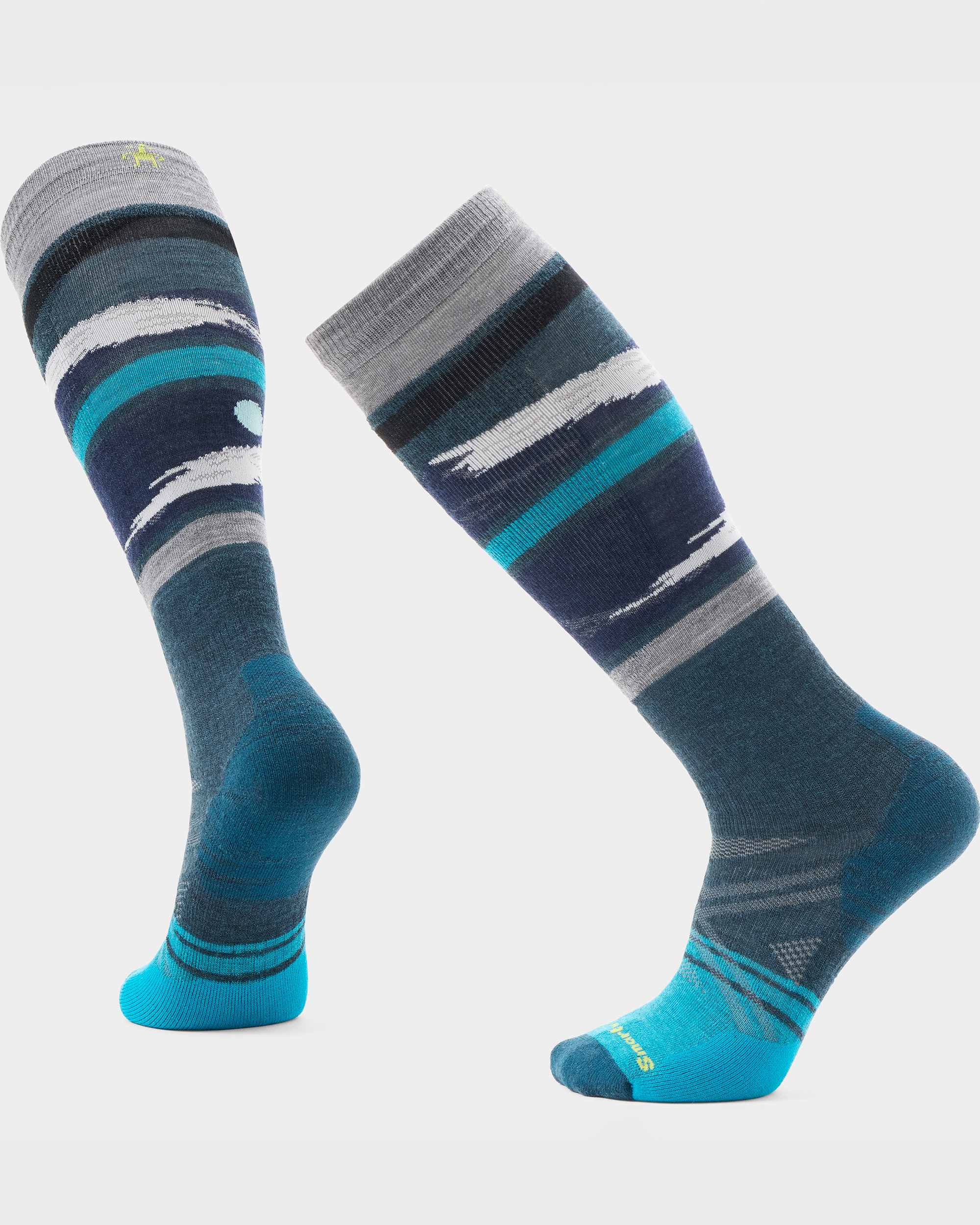 TNF X Smartwool Ski Full Cushion Midnight Ski OTC Socks TNF HERO