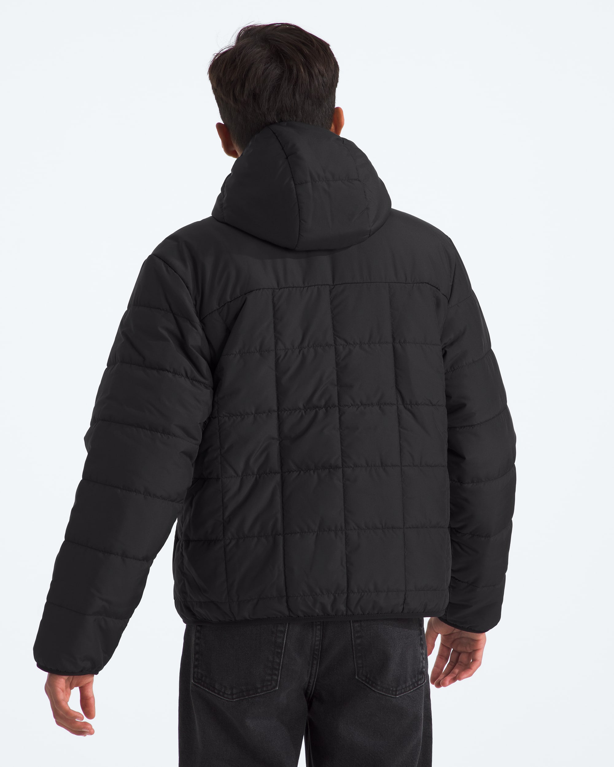 Veste rversible Shasta  fermeture clair pour garons TNF BACK