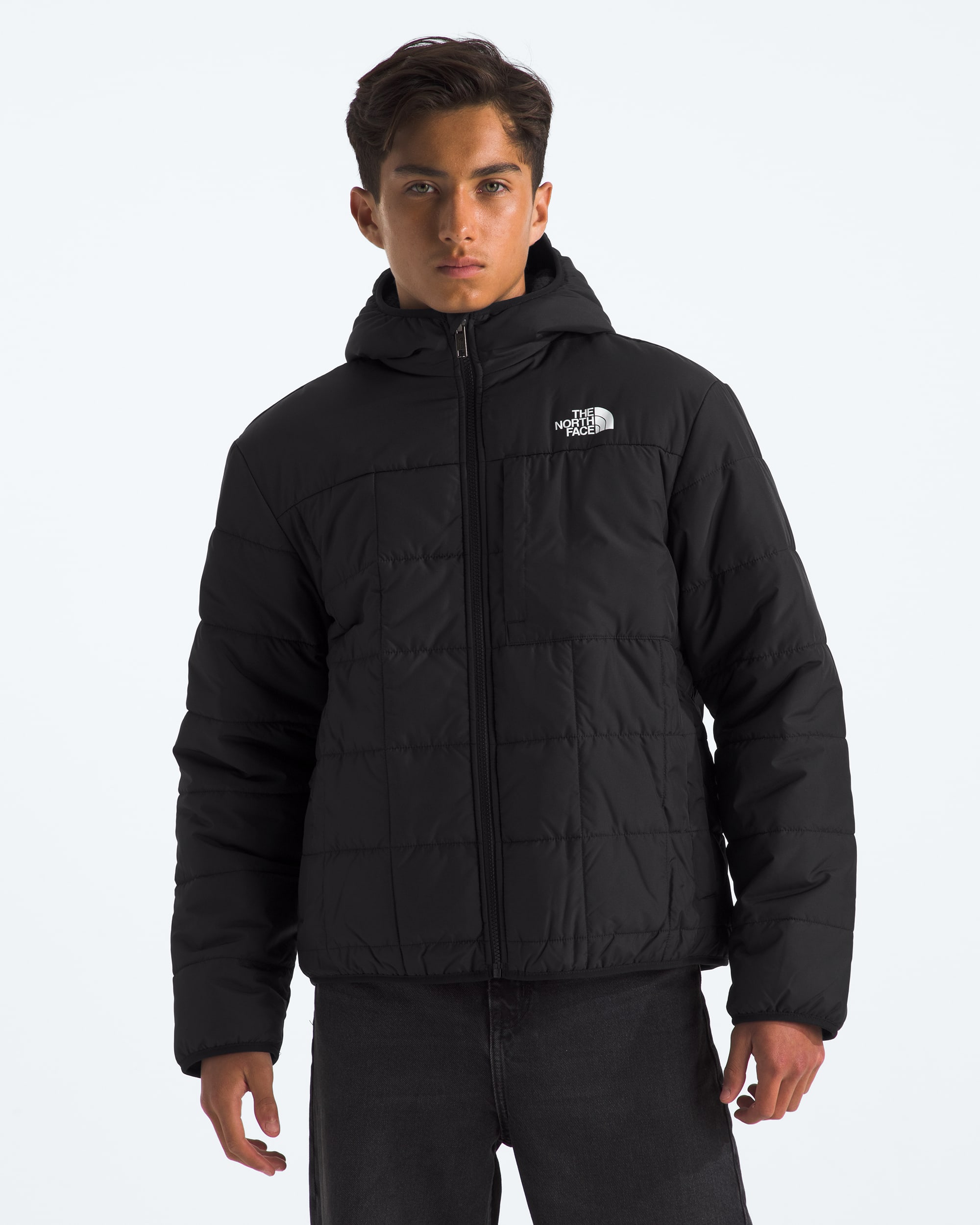 Veste rversible Shasta  fermeture clair pour garons TNF HERO