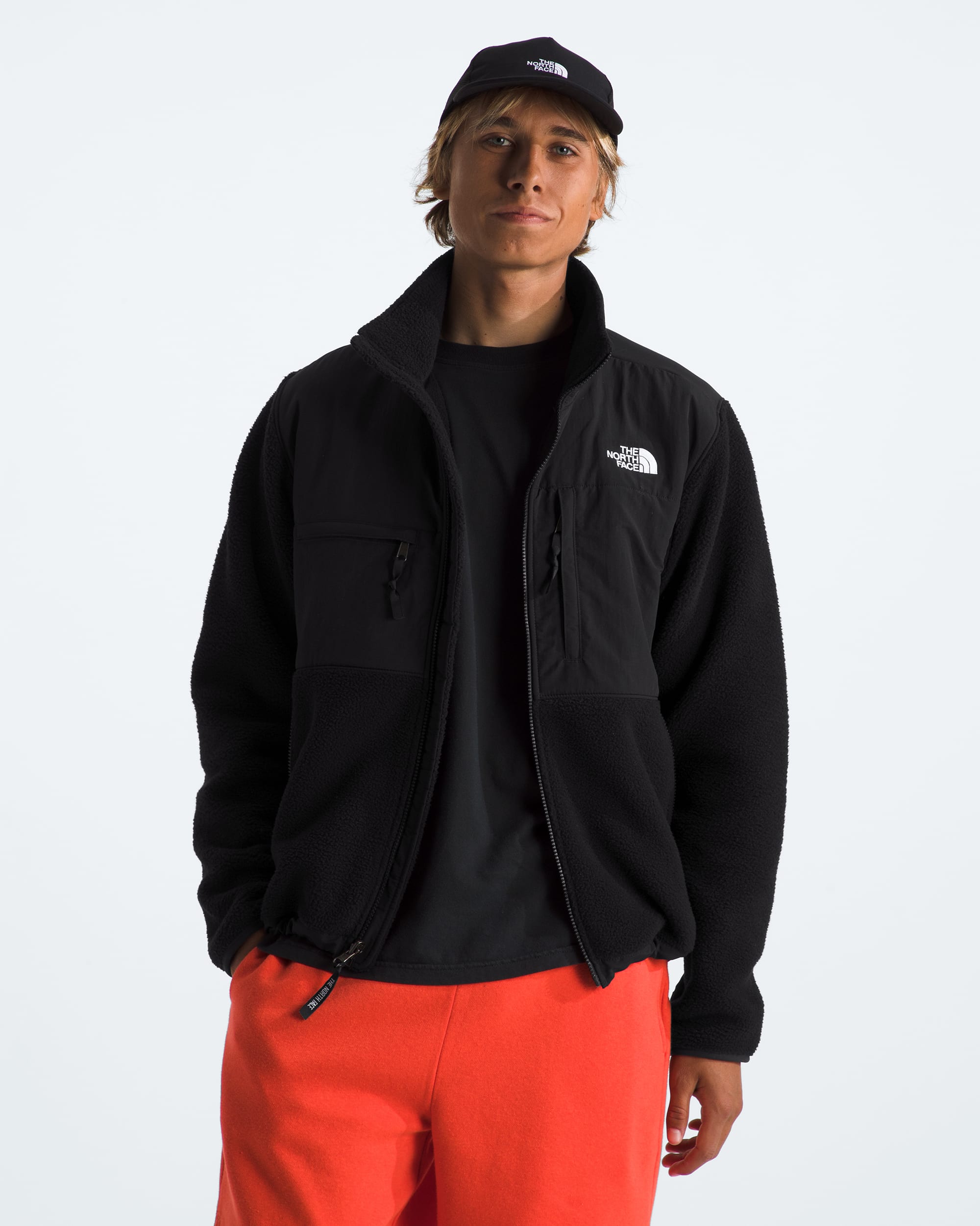 Mens Retro Denali Jacket TNF TNF Black Main