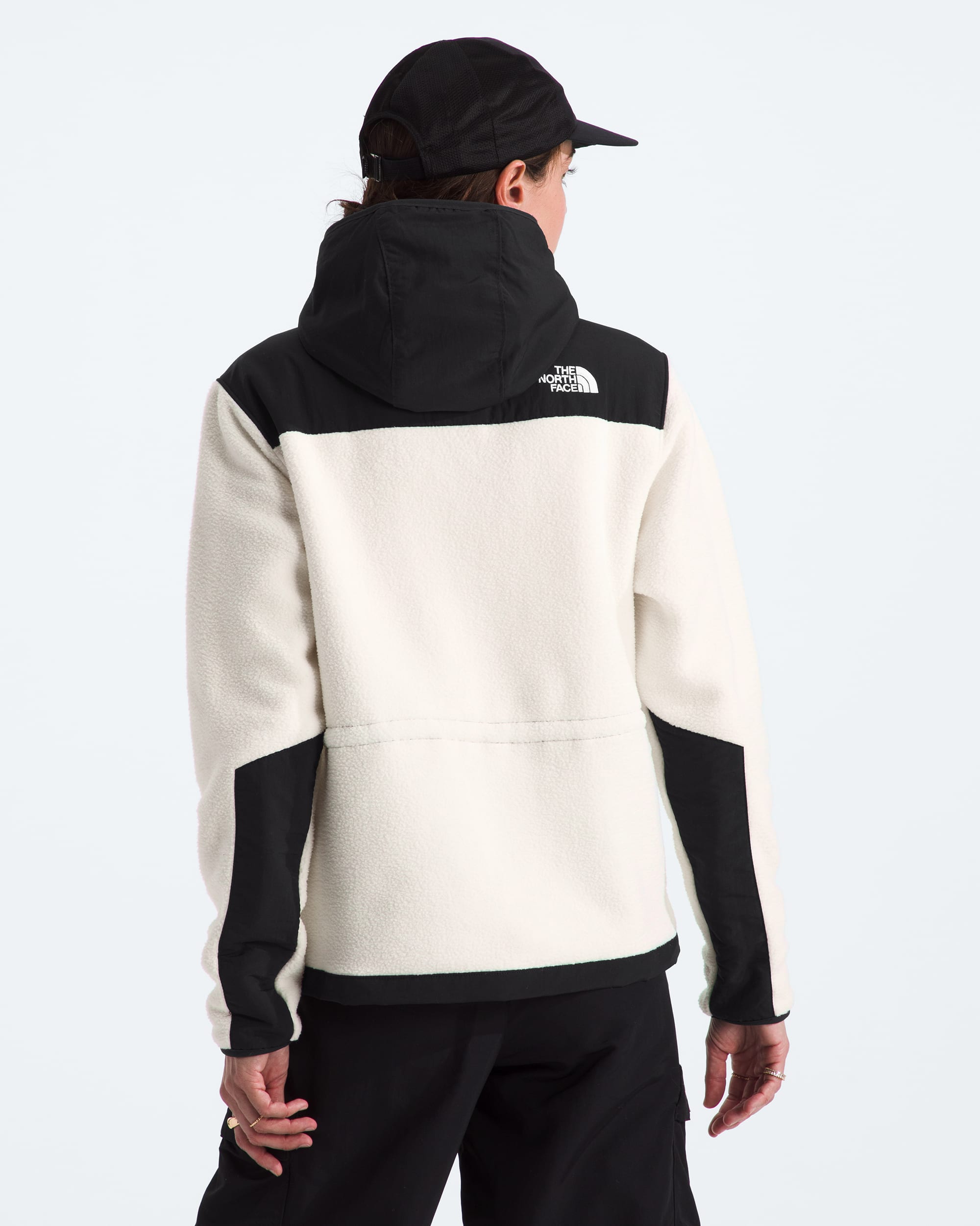 Womens Retro Denali Hoodie TNF BACK