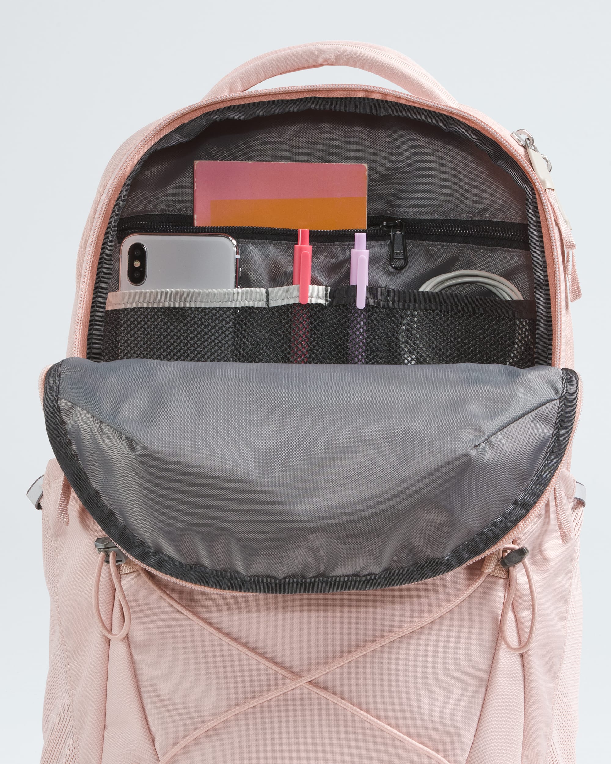 Womens Jester Backpack  27L TNF Pink Moss DETAIL1