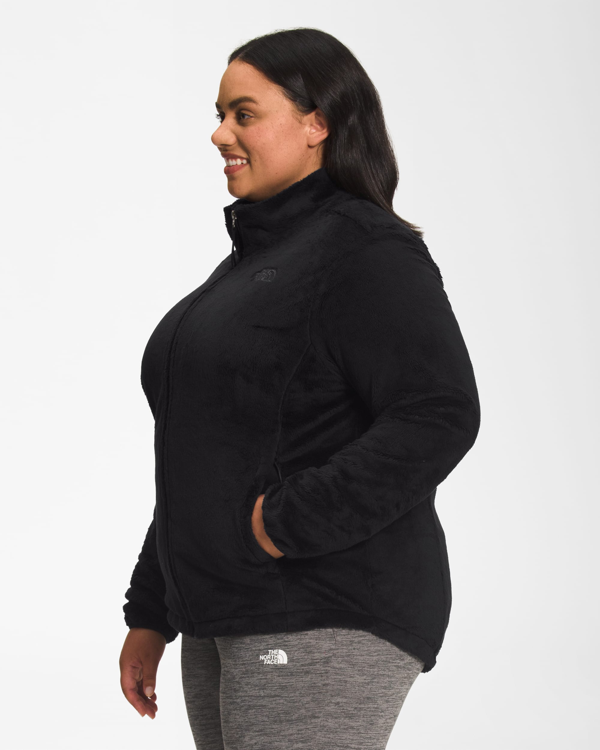 Womens Plus Osito Jacket TNF MODEL34