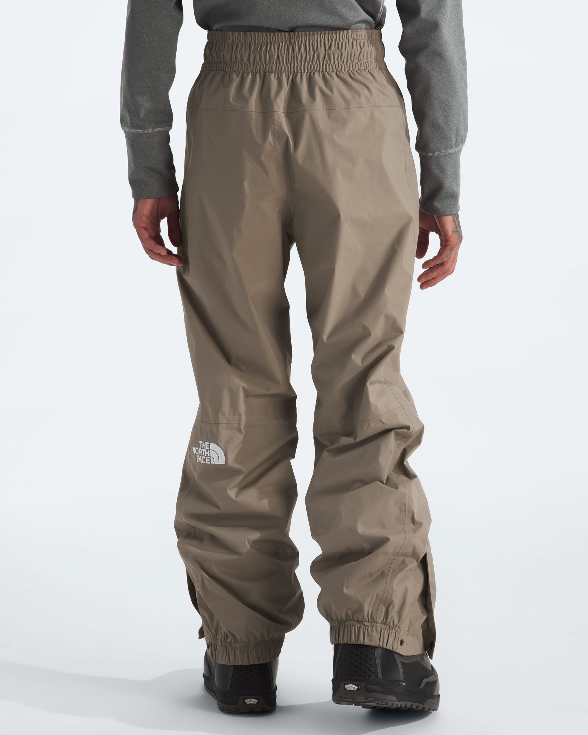 Mens Build Up Pants TNF Cavern Grey BACK