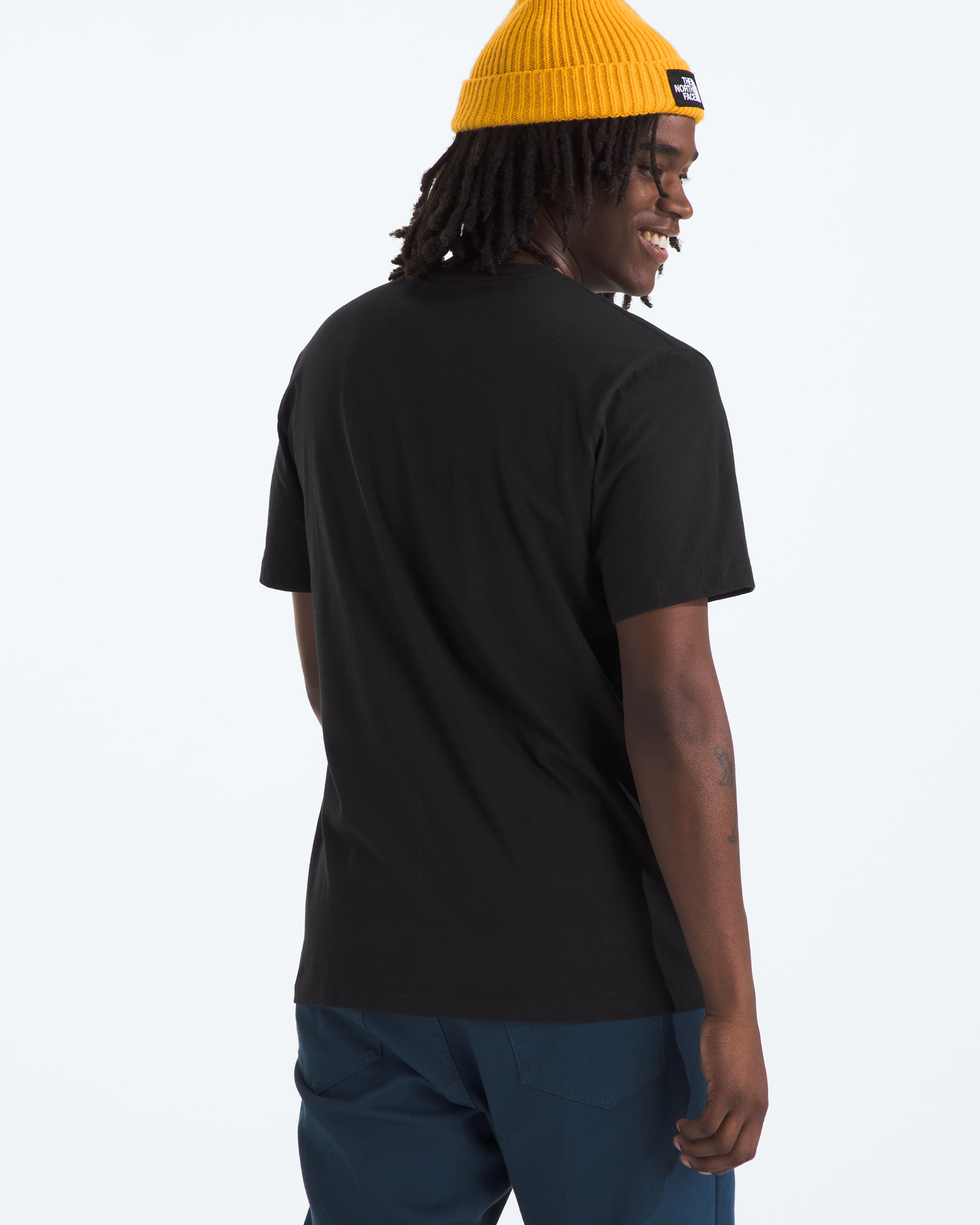 Mens ShortSleeve Half Dome Tee TNF BACK