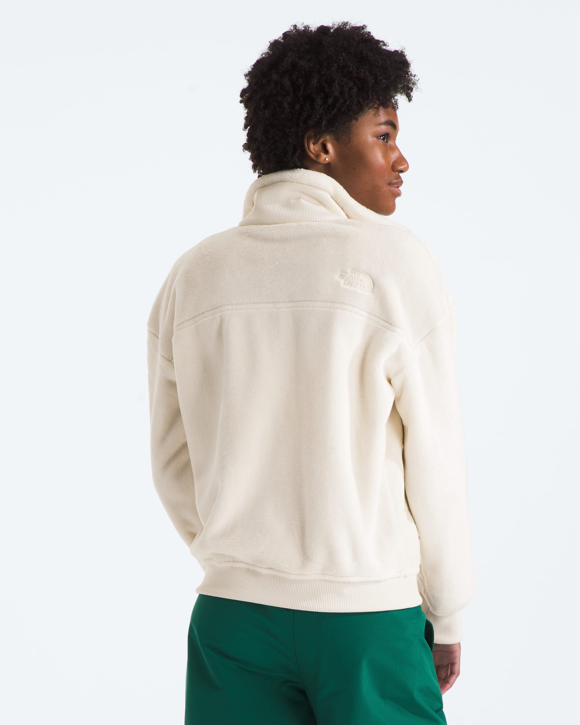 Womens Osito Lux Jacket TNF BACK