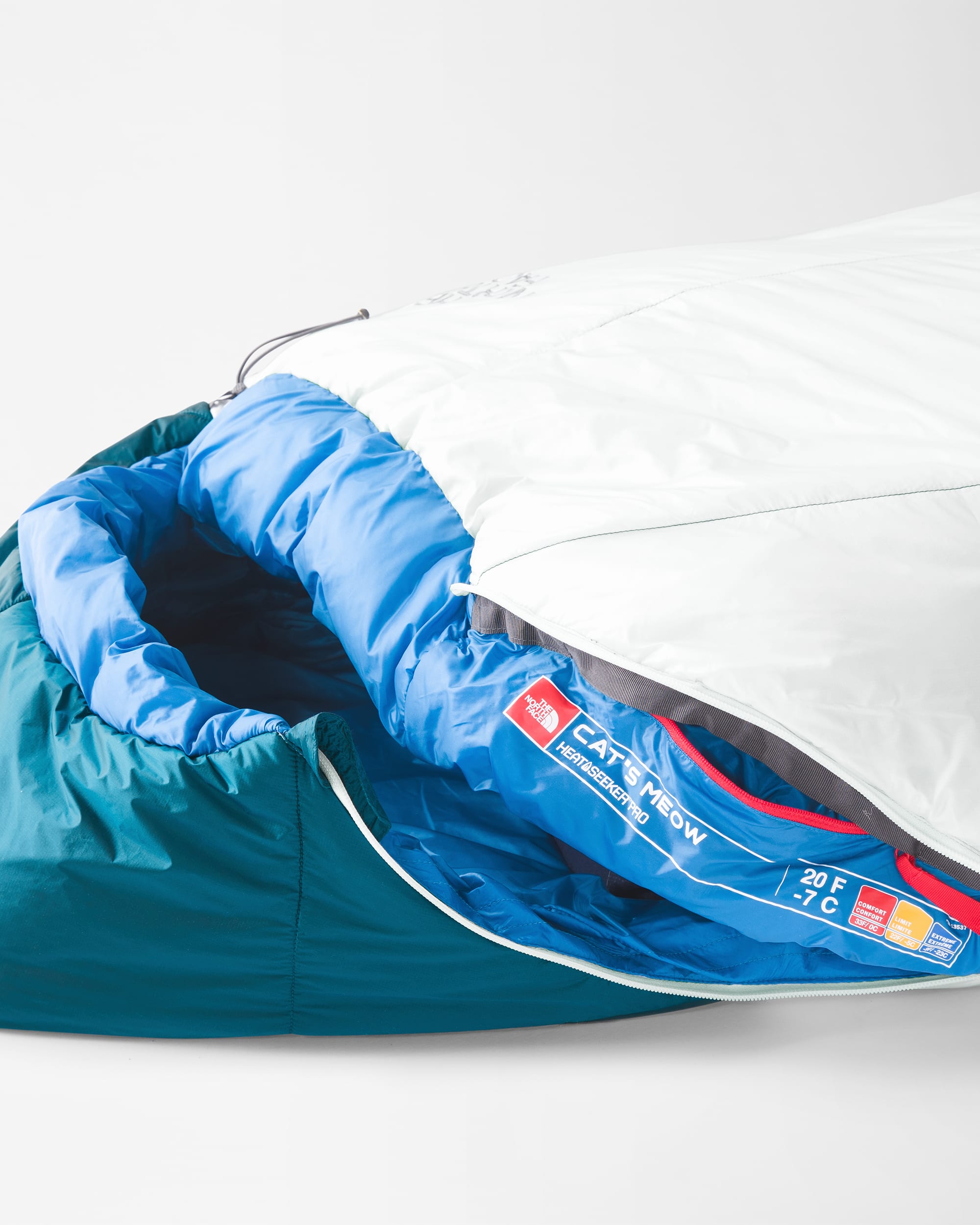 Cats Meow Sleeping Bag TNF DETAIL1
