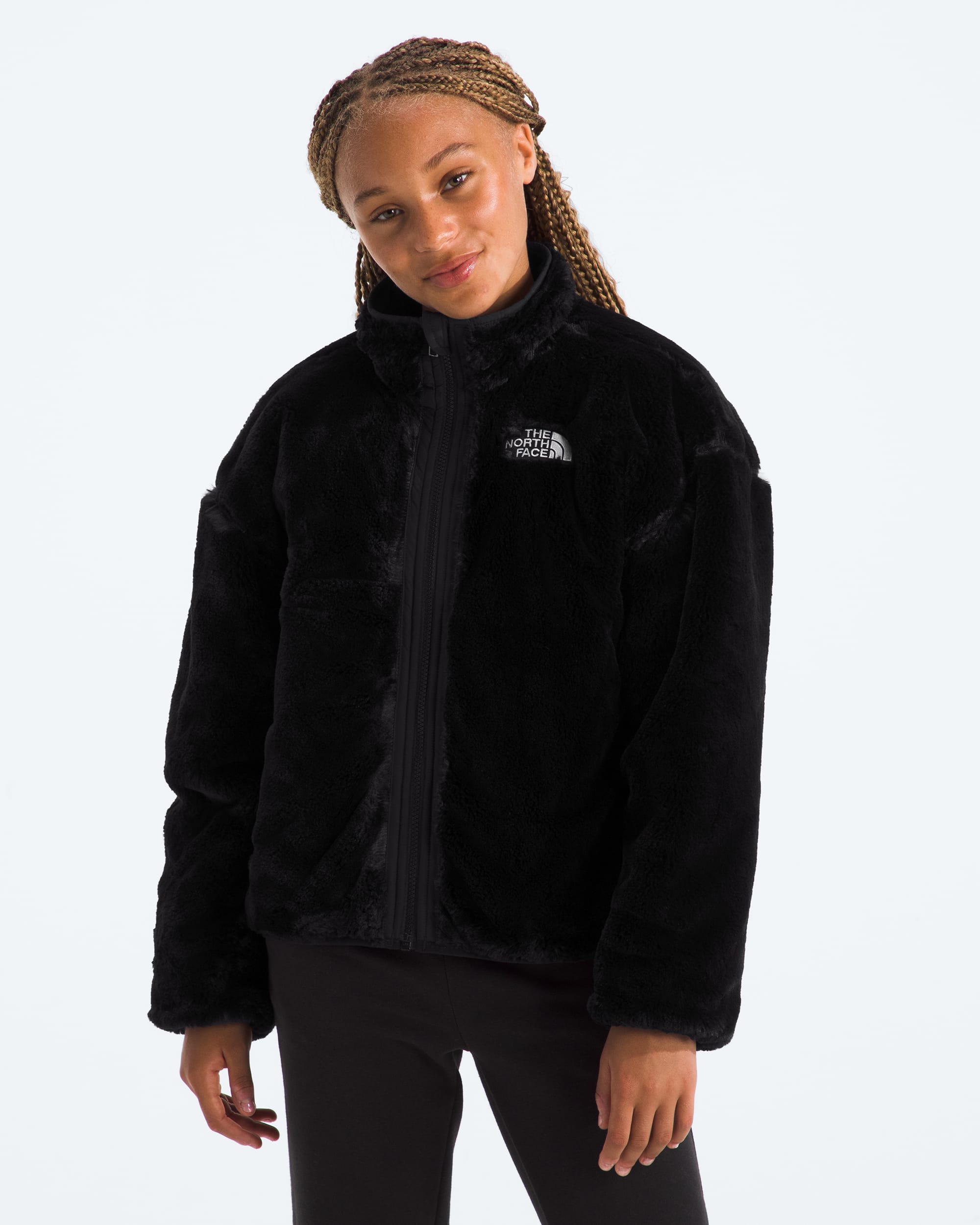 Girls Reversible Shasta FullZip Jacket TNF ALT1