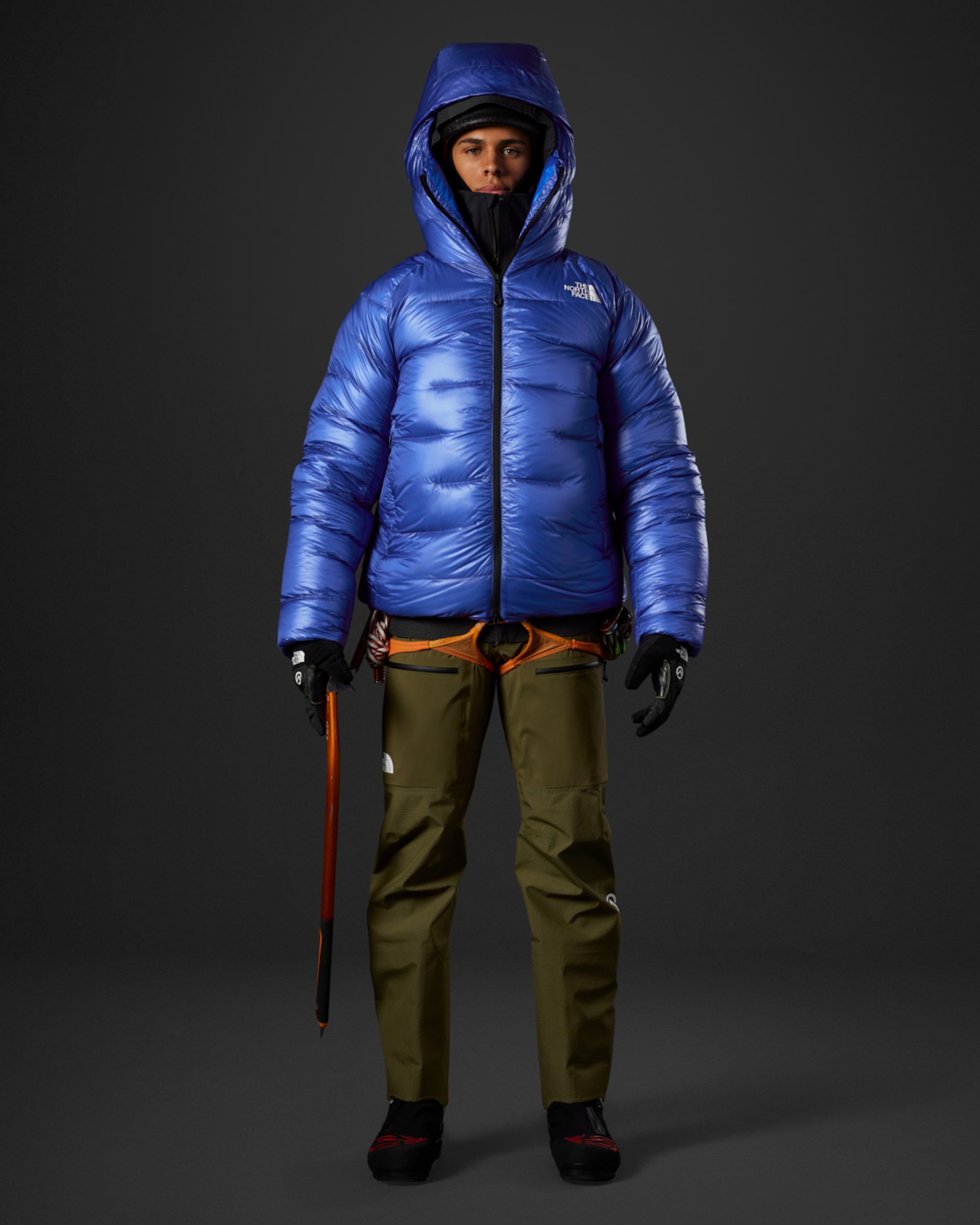 Mens Summit Series Pumori Down Parka TNF HERO2