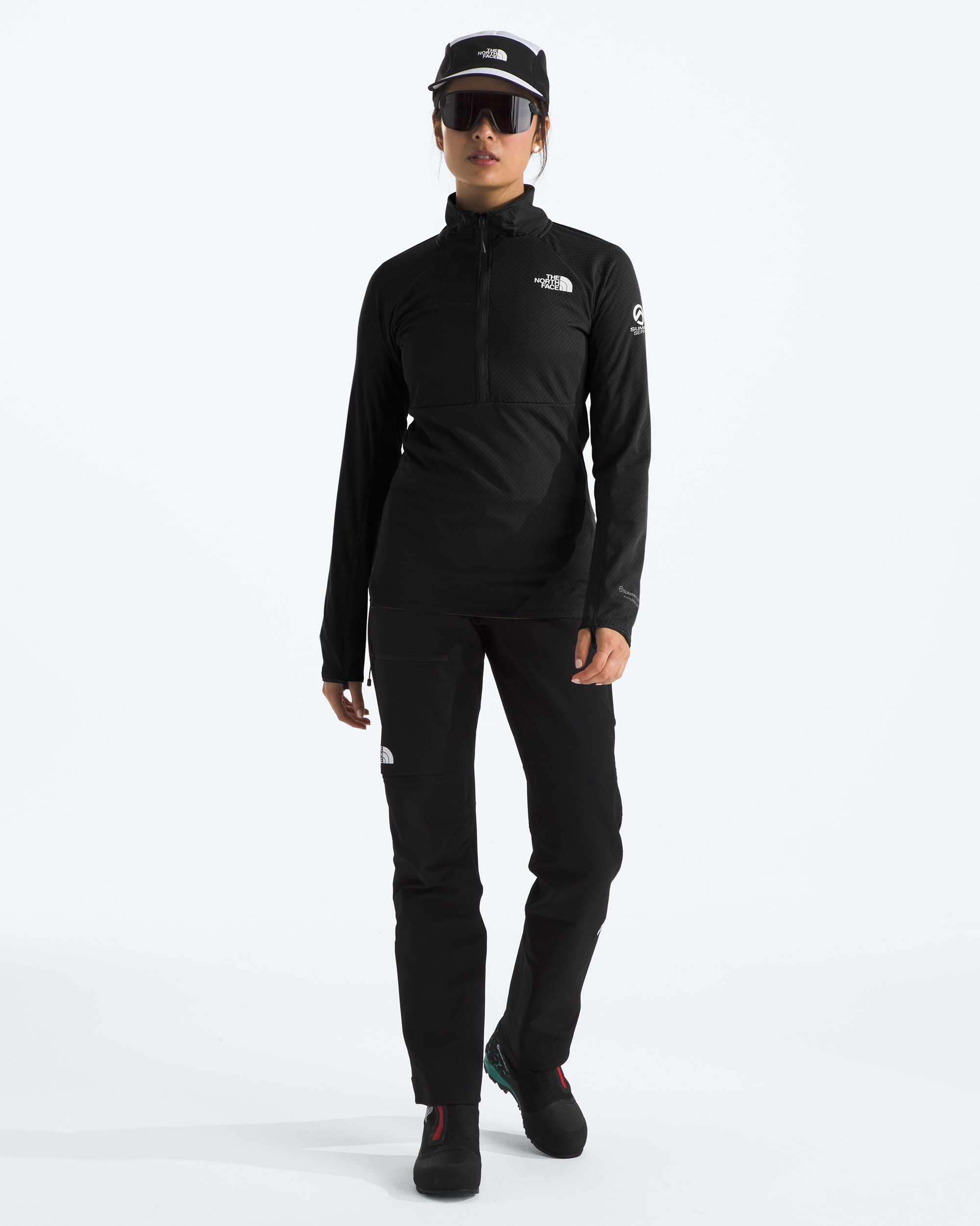 Womens Summit Series FUTUREFLEECE LT Zip TNF HERO2