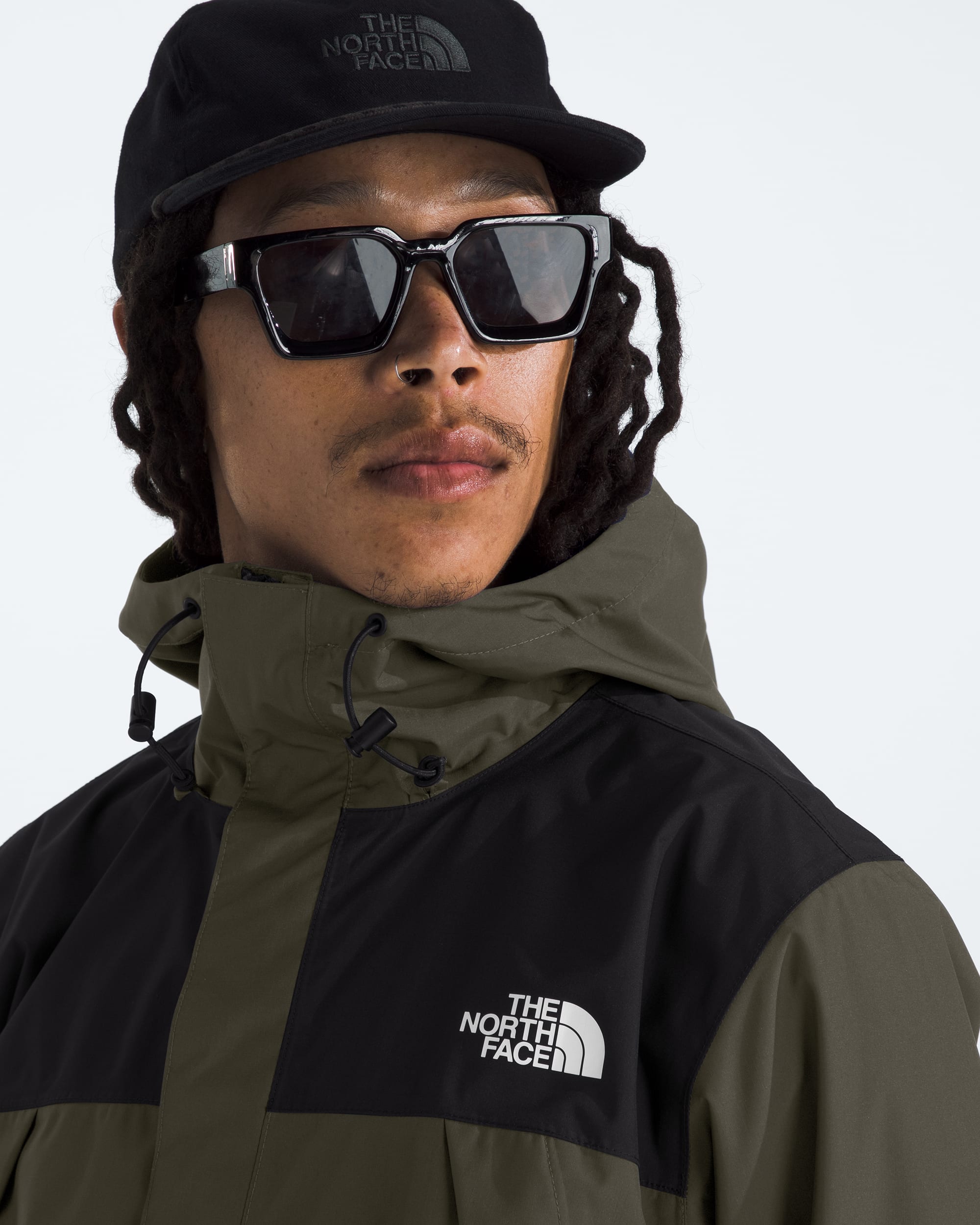Mens Antora Jacket TNF New Taupe GreenTNF Black HERO3