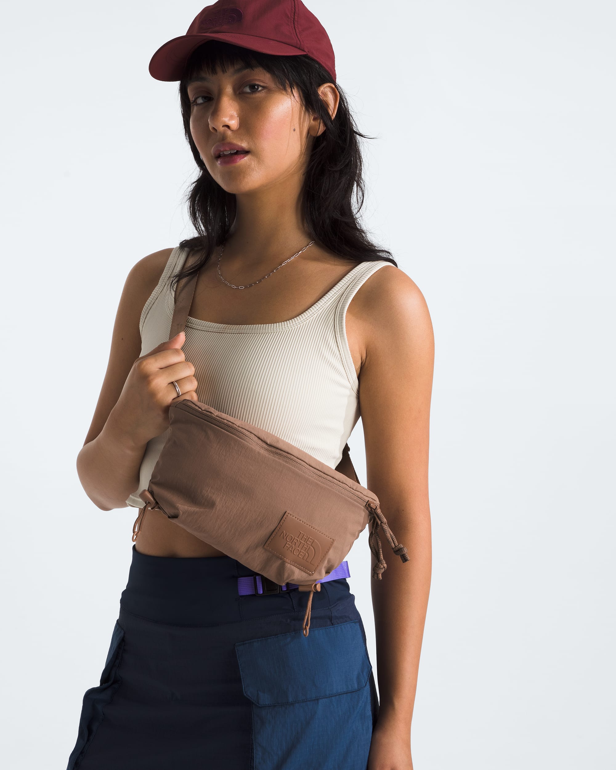 Womens Never Stop Lumbar TNF MODELBACK