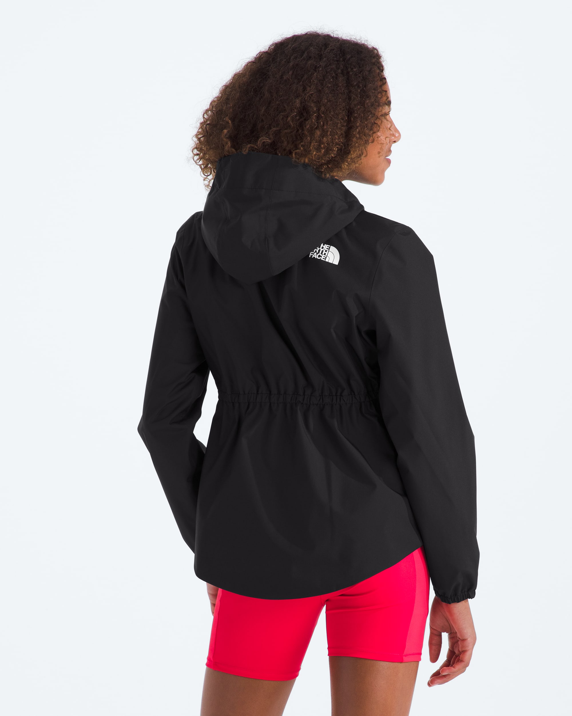 Girls Antora Rain Jacket TNF TNF BlackTNF Black BACK