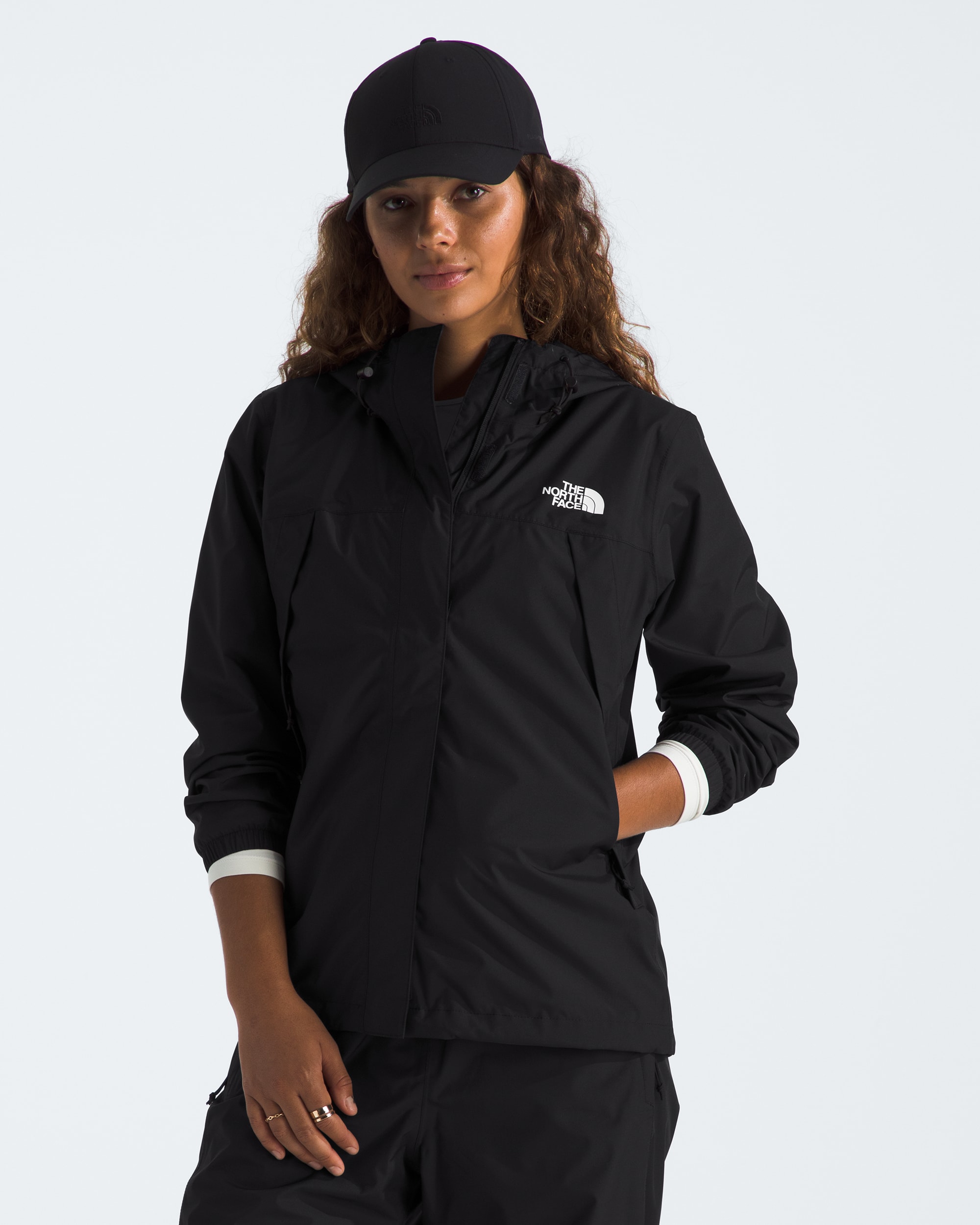 Womens Antora Rain Jacket TNF TNF Black Main